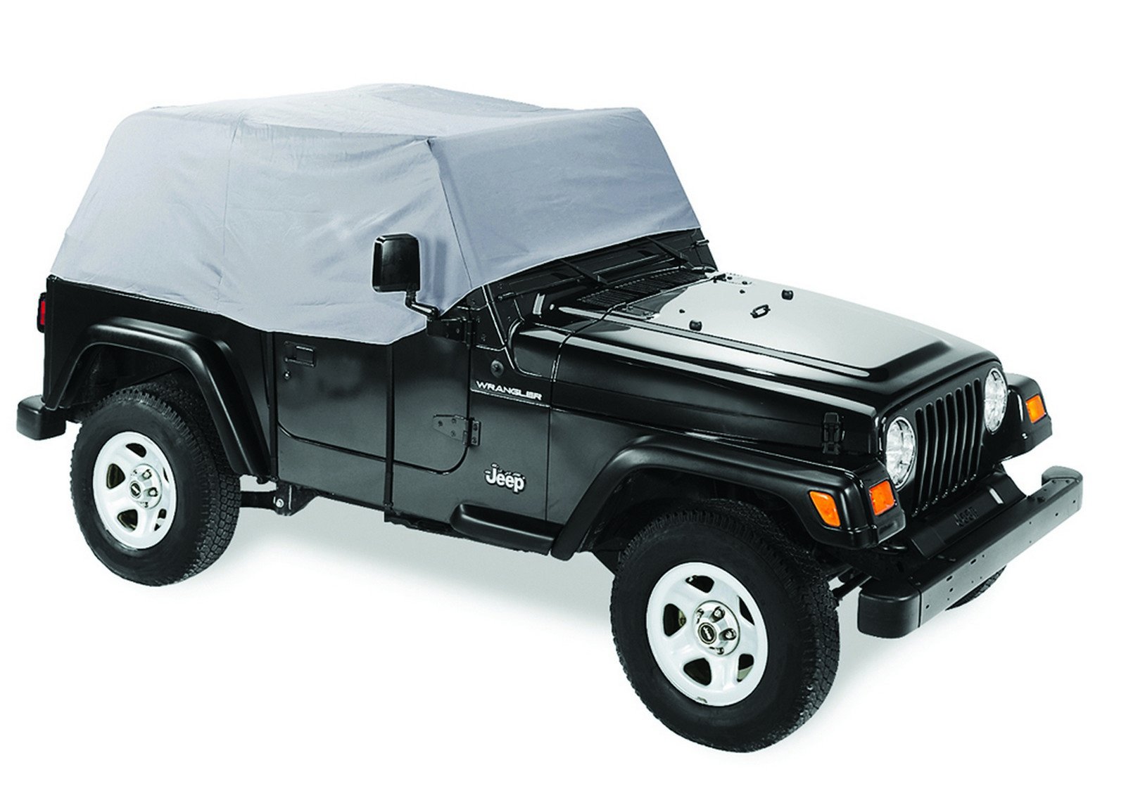 Bestop 41728-09 Charcoal Canopy Cover for 1992-1995 Jeep Wrangler YJ - Waterproof & UV Resistant Grey Top Replacement - Perfect for Off-Roading & Outdoor Adventures