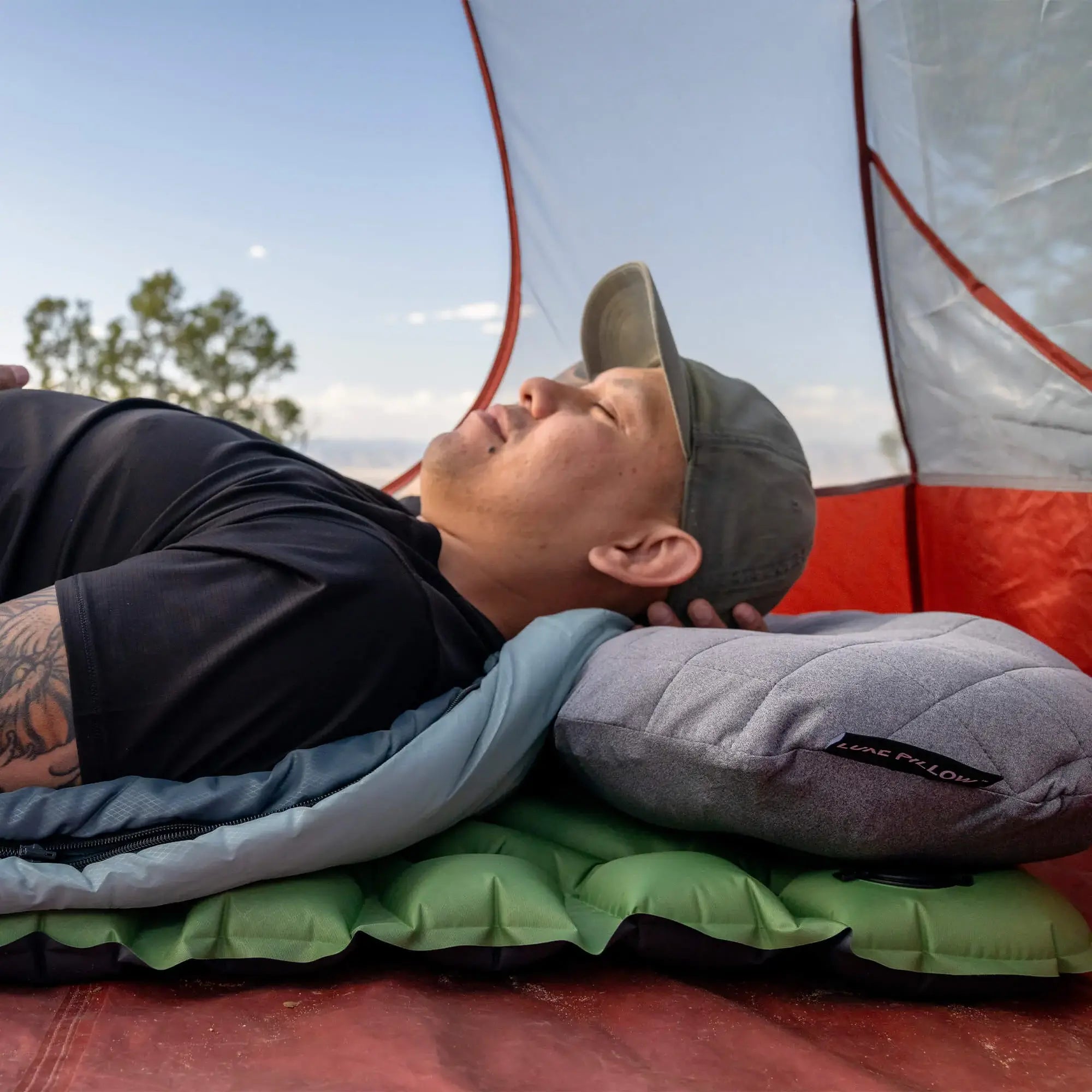 Premium Camping Pillow for Backpacking & Travel - Ultra Lightweight & Compact - Perfect for Hiking, Camping & Outdoor Adventures