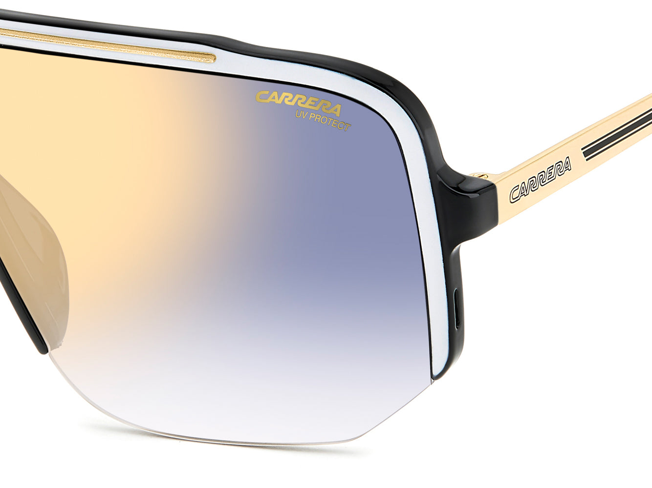 Carrera 1060 S Sunglasses - Polarized UV Protection Sports Sunglasses for Men & Women - Perfect for Running, Cycling, and Outdoor Activities