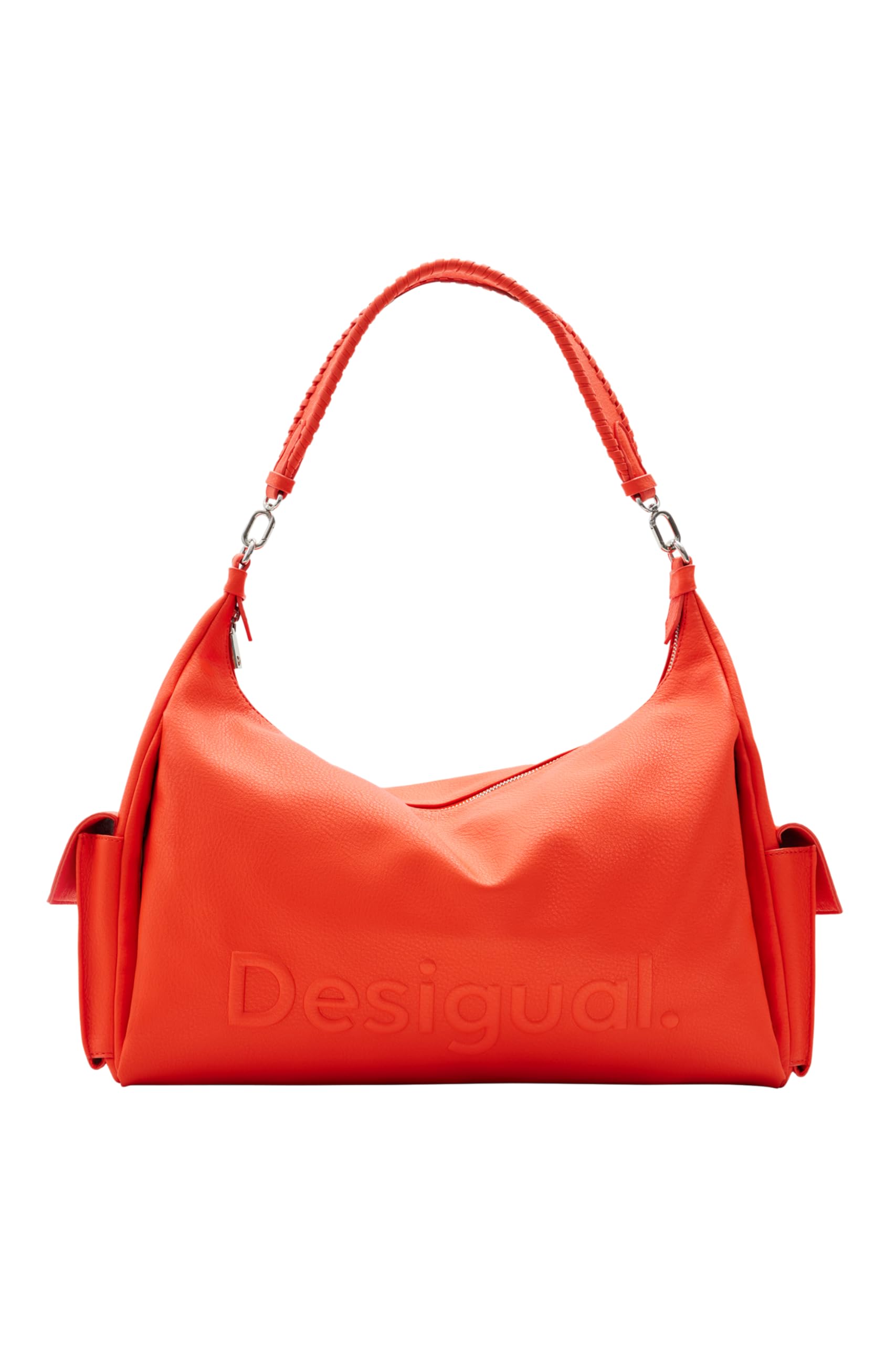 Desigual Women's Pu Leather Shoulder Bag - Stylish Crossbody Purse for Everyday Use, Work & Travel