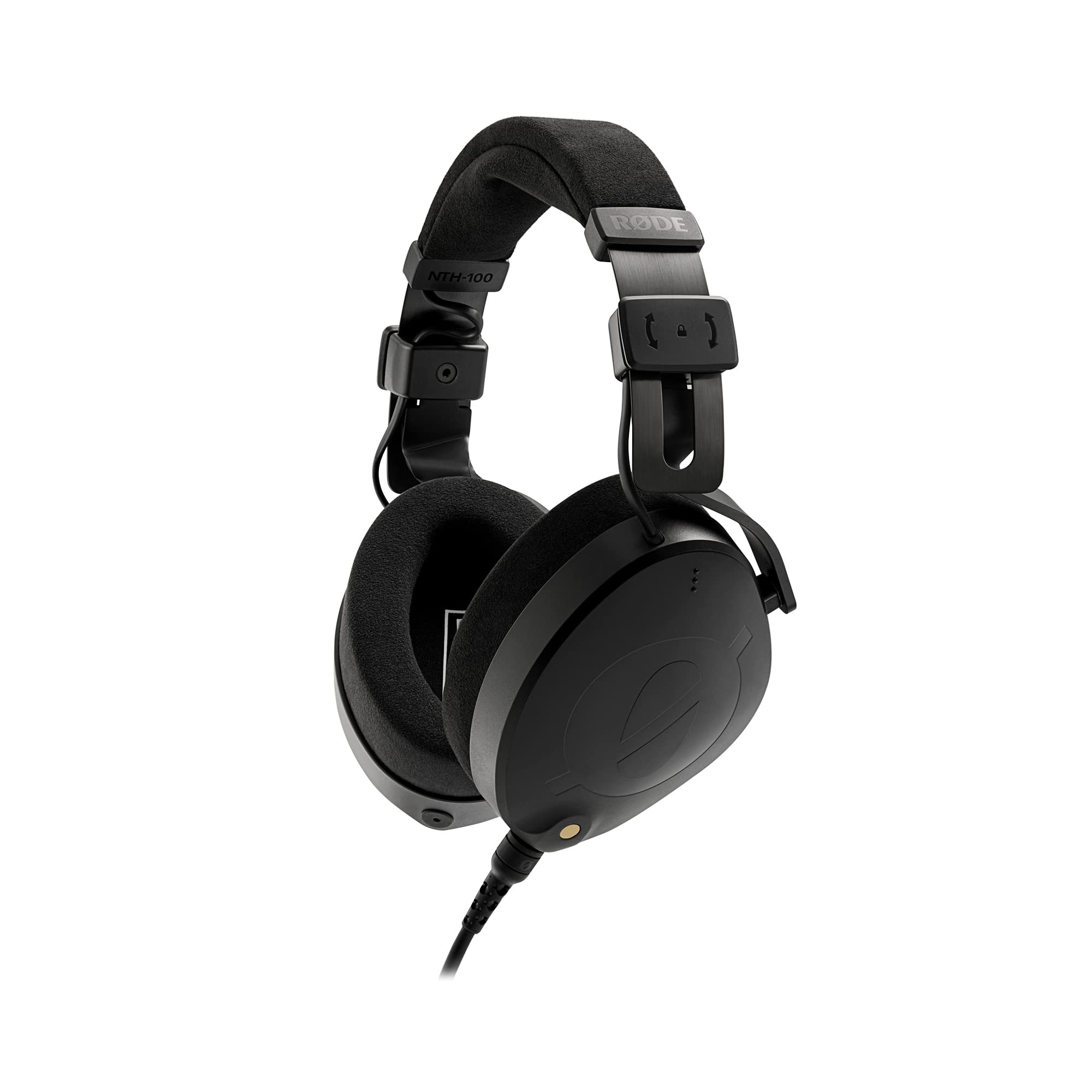 RØDE NTH-100 Professional Over-Ear Studio Headphones for Content Creators - Perfect for Music Production, Podcasting, Audio Mixing & Recording - Premium Sound Isolation for Home & Studio Use (Black)