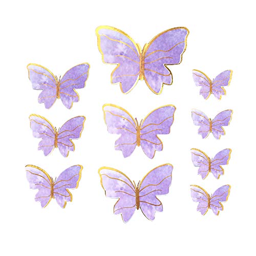 11-Piece Happy Mother's Day Cake Topper Set - Elegant Butterfly & Best Mom Decorations for Birthday, Wedding, Baby Shower & Party Cakes - Perfect for Mother's Day Celebrations & Special Occasions