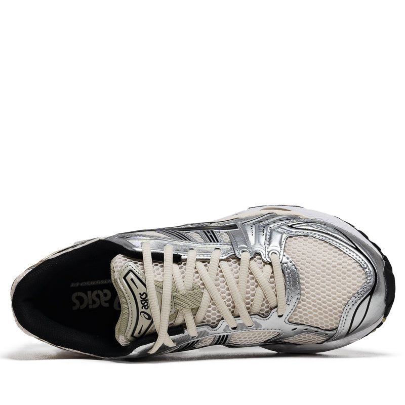 ASICS GEL-Kayano 14 Running Shoes for Men - Birch/Pure Silver - Lightweight Cushioned Sneakers for Jogging, Gym Workouts & Everyday Wear