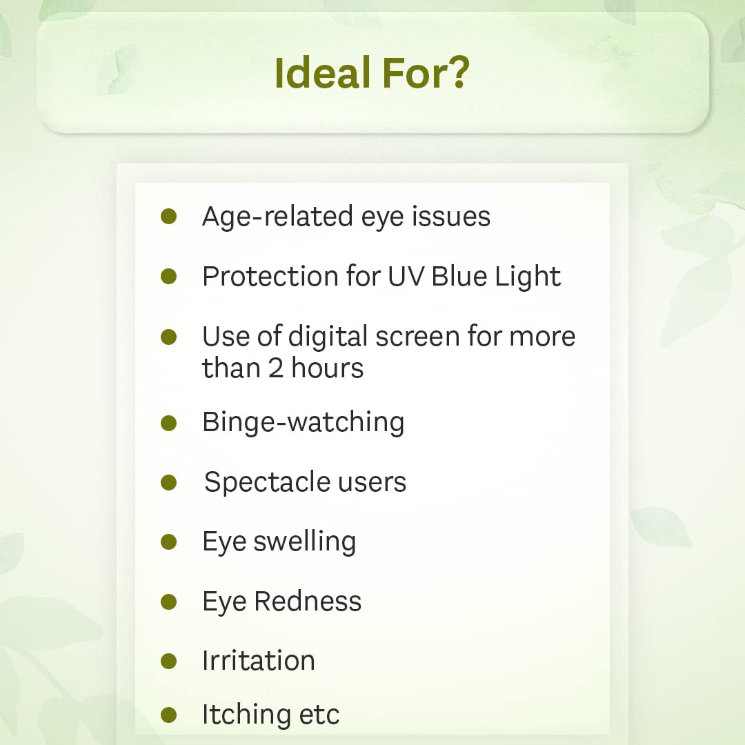 Netraprabha Plus Eye Drops - 3 Bottles (0.5 fl oz each) for Dry Eyes, Eye Strain Relief & Vision Care - Perfect for Computer Users, Gamers & Contact Lens Wearers