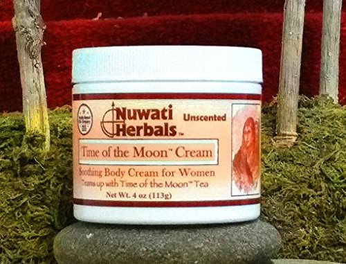 Time Of The Moon - Herbal Moisturizing Body Cream for Women - Relieves Menopause & PMS Symptoms, Promotes Better Sleep, Mood & Energy - 4 oz - Perfect for Nighttime Relaxation & Self-Care Routines