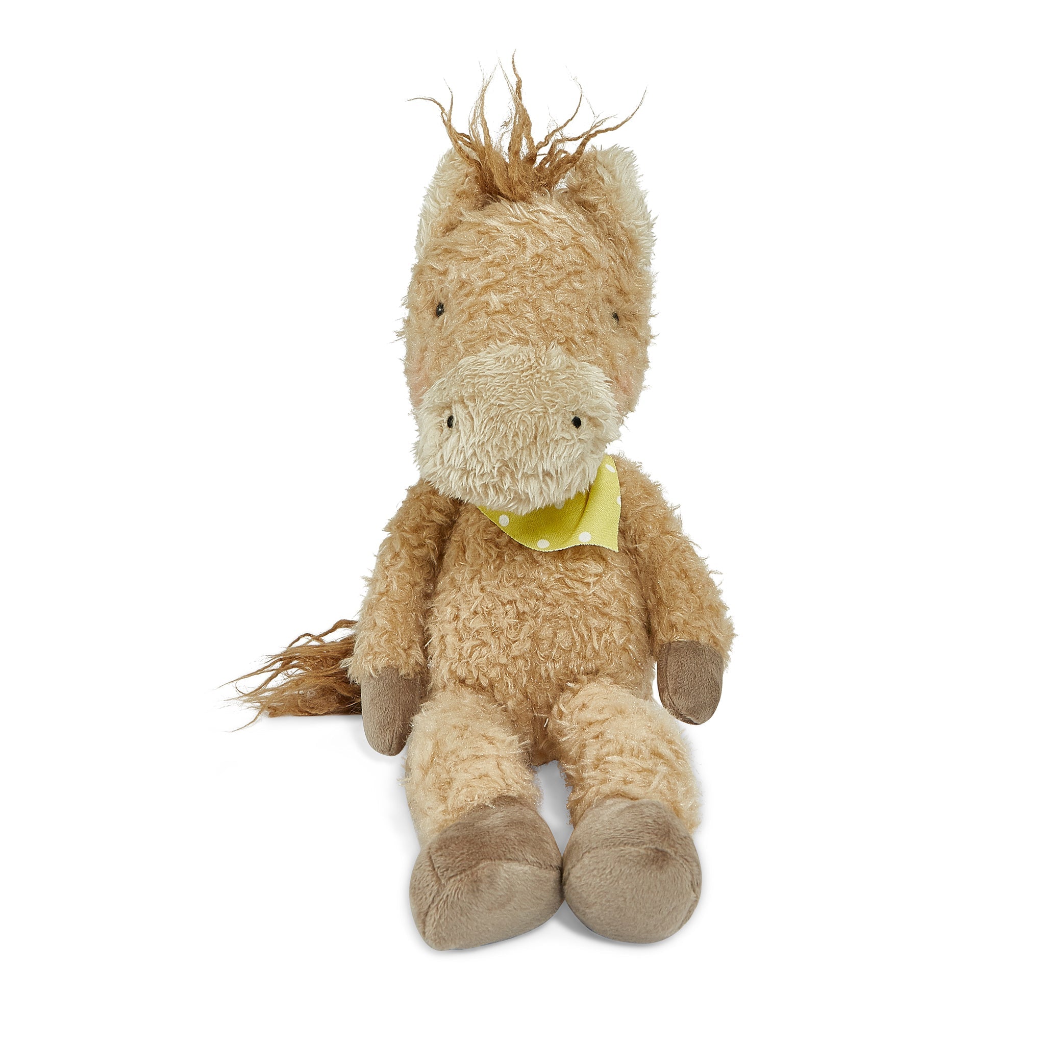Pony Boy Horse Toy for Kids - Realistic Ride-On Play Horse for Indoor & Outdoor Fun - Perfect for Pretend Play, Birthday Gifts, and Backyard Adventures