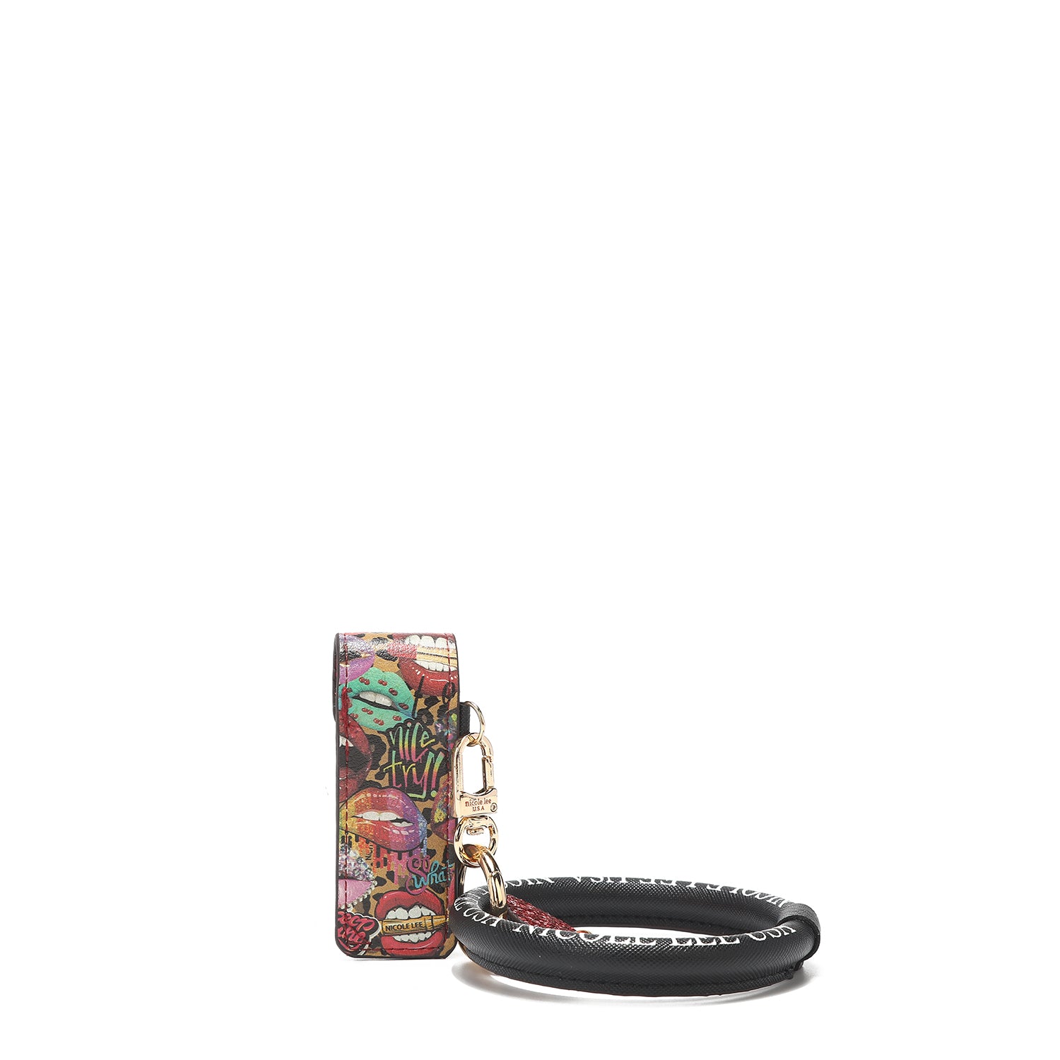 Stylish Lipstick Case Wristlet Keychain - Portable Cosmetic Holder for Women | Perfect for Travel, Parties & Everyday Use