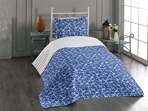 Azure Blue White