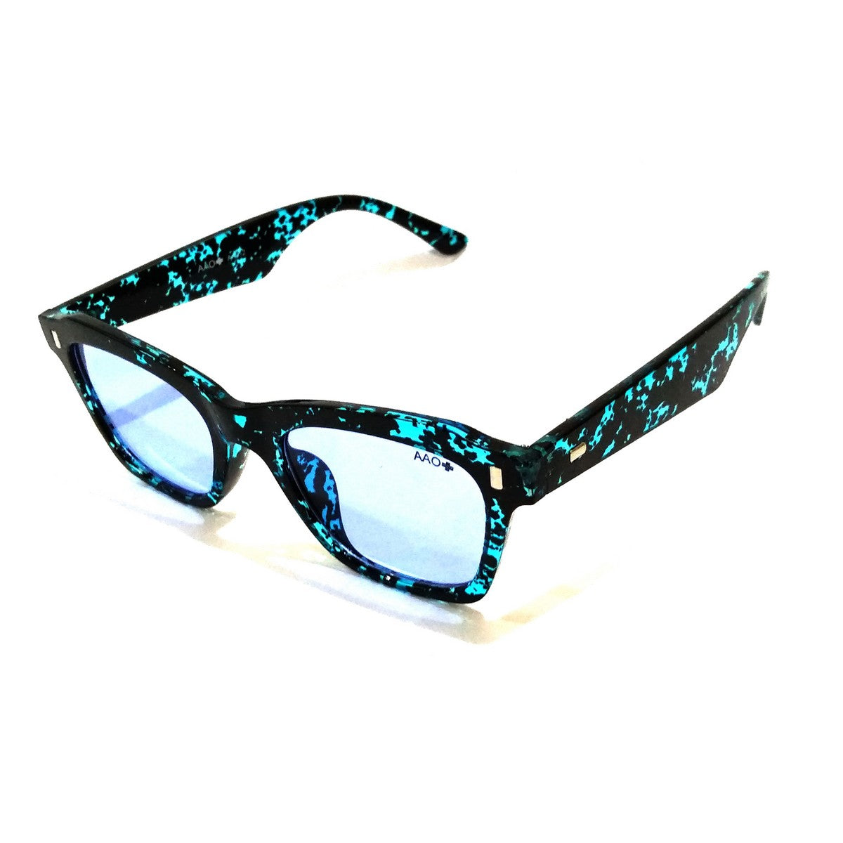 Premium Blue Sunglasses with Light Blue Gradient Lens - UV Protection, Polarized & Stylish for Men & Women - Perfect for Driving, Beach & Outdoor Activities