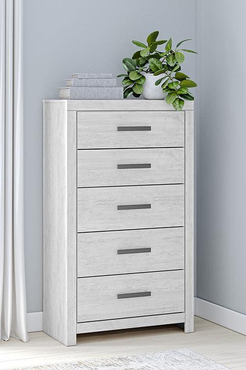 Cayboni 3-Piece Queen Bedroom Set - Bed Frame, Chest & Nightstand for Master Bedroom Decor | Modern Bedroom Furniture for Home & Apartment