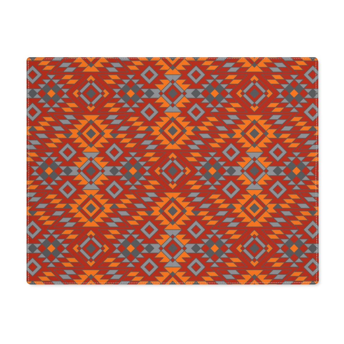 Southwestern Cotton Placemats for Kitchen - Set of 4 Washable Table Mats for Dining Room, Breakfast & Picnic - Boho Style Home Decor