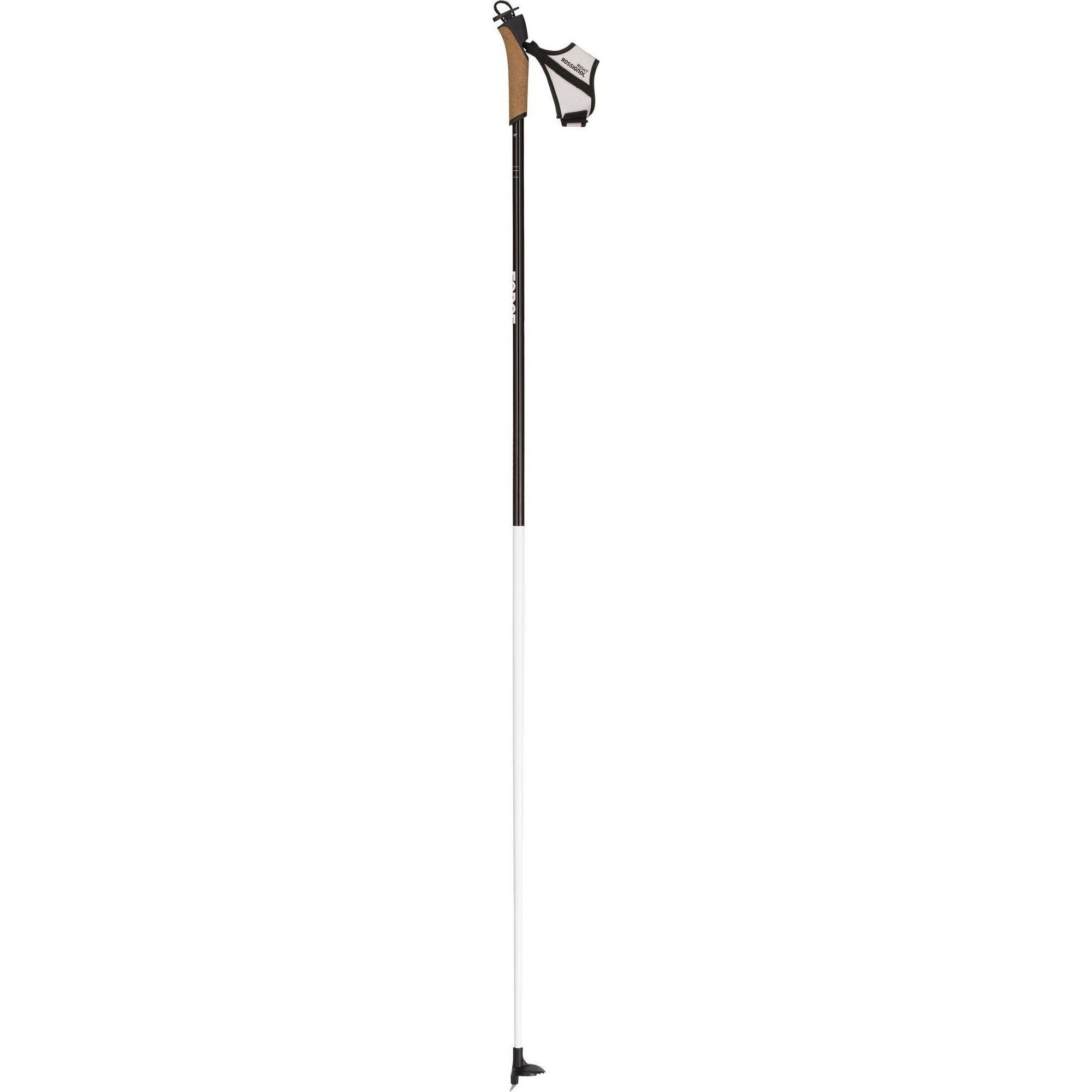Rossignol 2023 Force Nordic Ski Poles - Lightweight Carbon Fiber Cross-Country Skiing Poles for Men & Women - Perfect for Backcountry Trails and Winter Sports Training