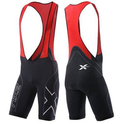 2XU Men's High-Performance Compression Cycling Bib Shorts - Breathable, Moisture-Wicking Bike Shorts for Road & Mountain Biking - Ideal for Training, Racing & Endurance Cycling