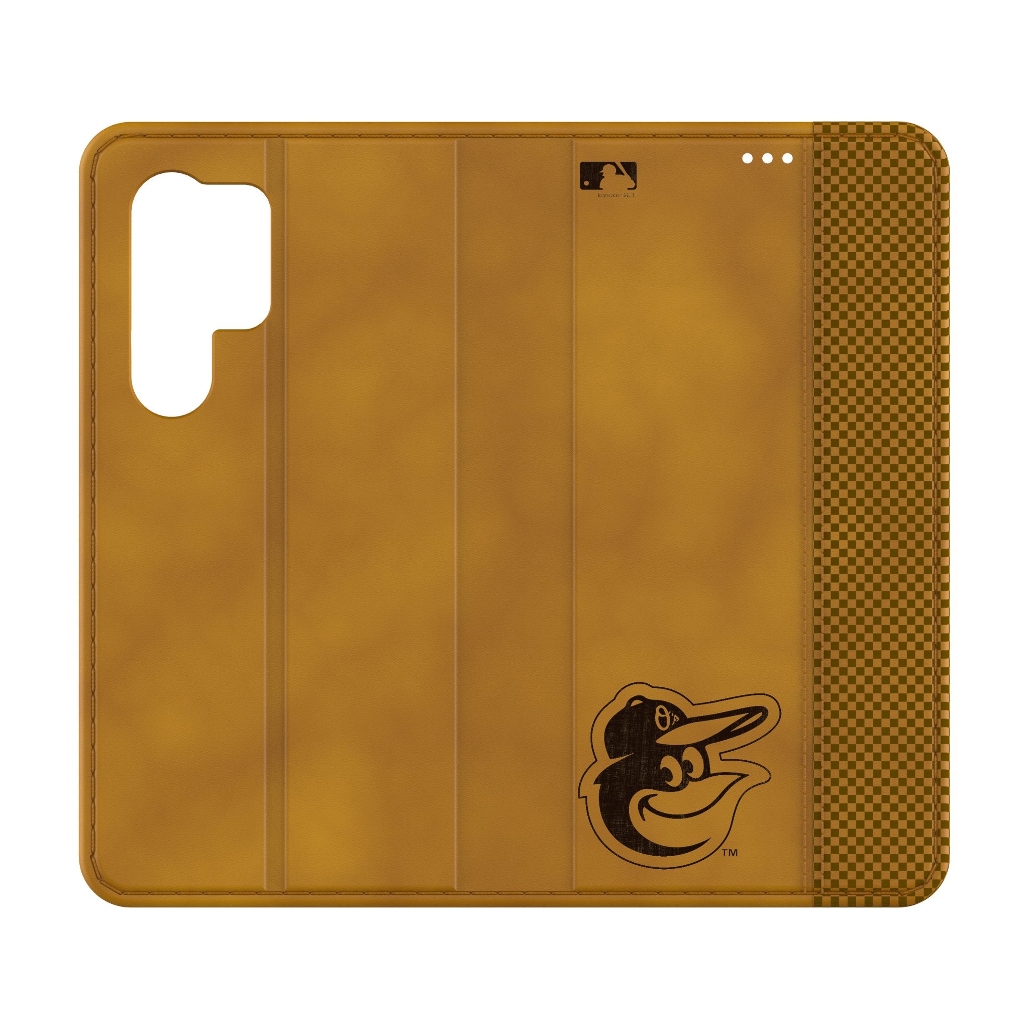Baltimore Orioles Burn Folio Phone Case for Samsung Galaxy - Durable Protective Cover with Team Logo - Perfect for Fans, Games & Everyday Use