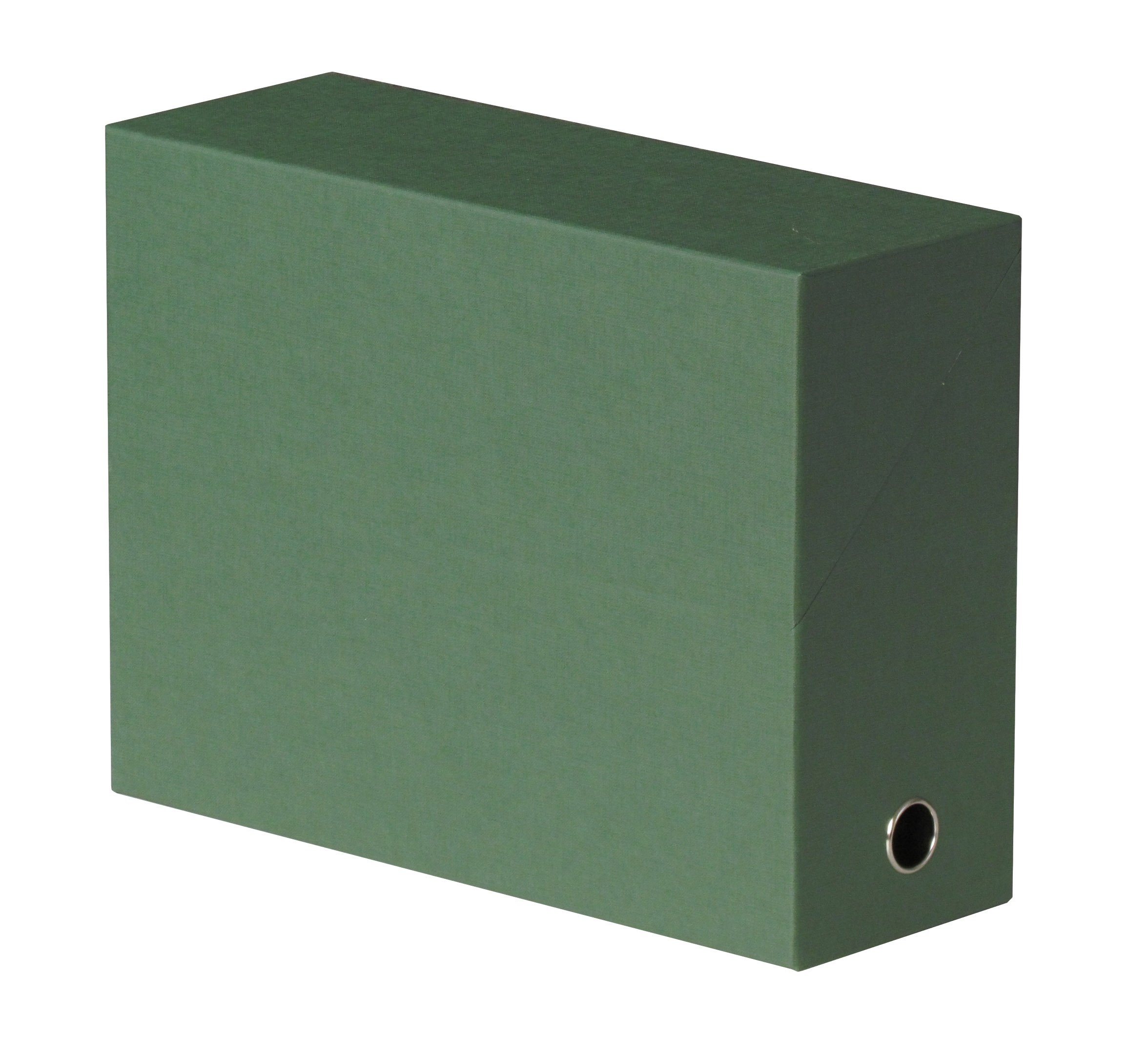 Fast 100725583 Black Box File 12 cm Dark Green - Perfect for Office Organization, Document Storage & Home Filing Systems