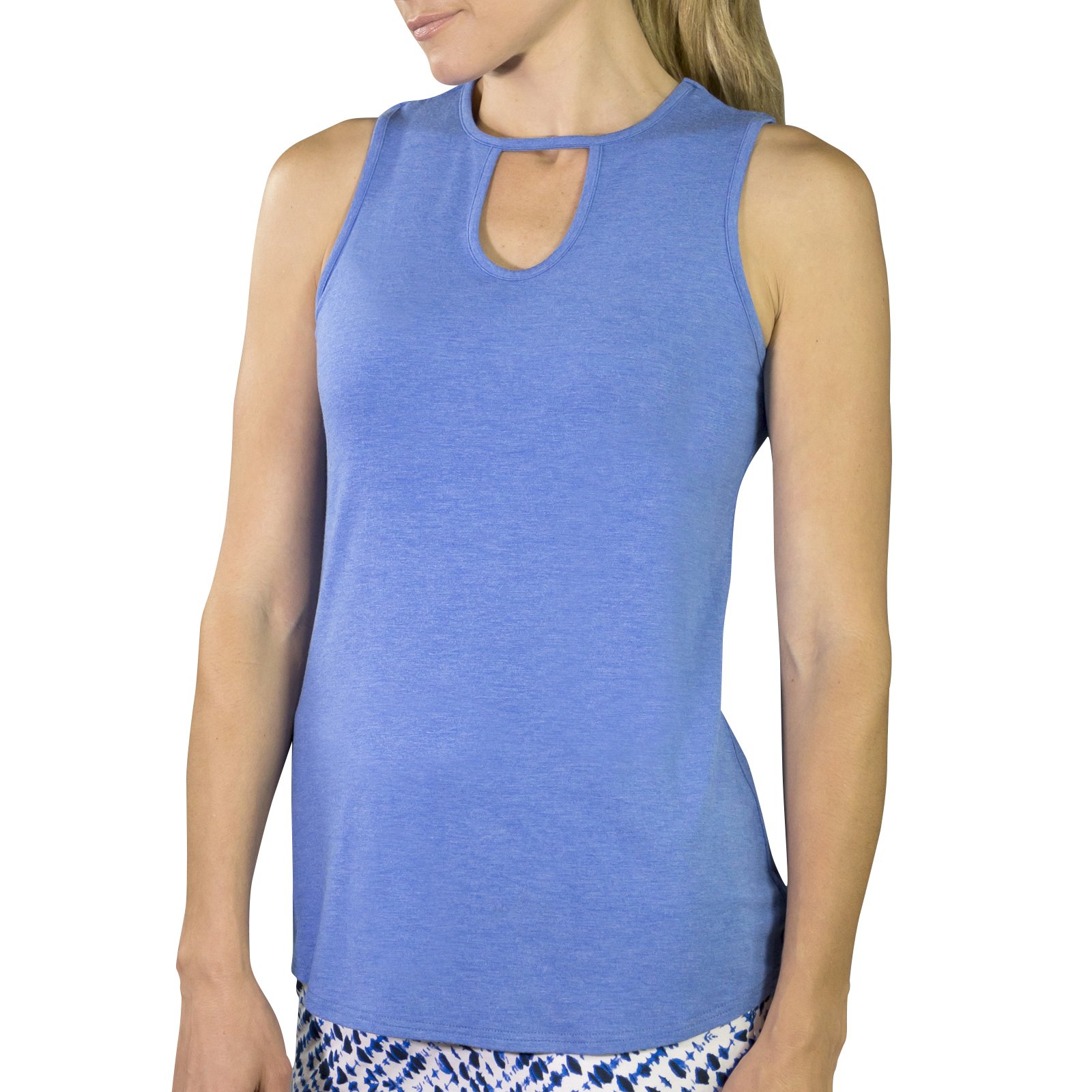 Jofit Apparel Women's Keyhole Tank Top - Breathable Athletic Shirt for Golf, Tennis & Workout | Perfect for Sports & Casual Wear