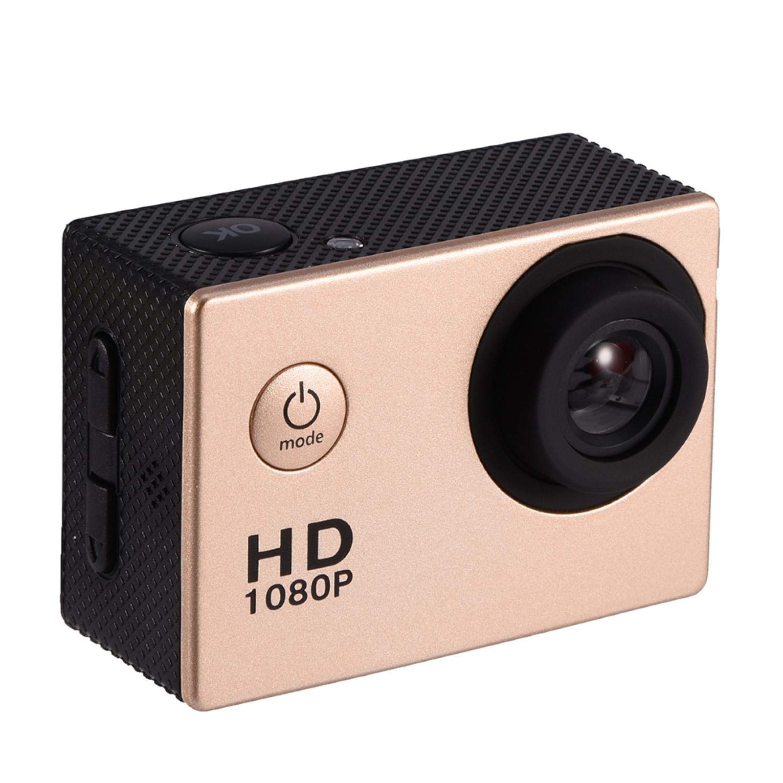 Zyyini Mini DV Outdoor Sports Camera - Waterproof Action Cam for Biking, Skiing & Adventure | 2.0