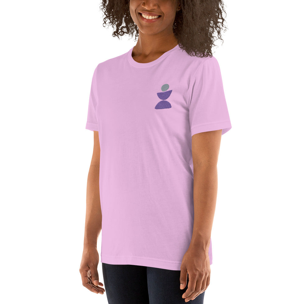 Premium Unisex Yoga T-Shirt - Soft Breathable Pink Tee for Men & Women | Perfect for Yoga, Gym, and Casual Wear
