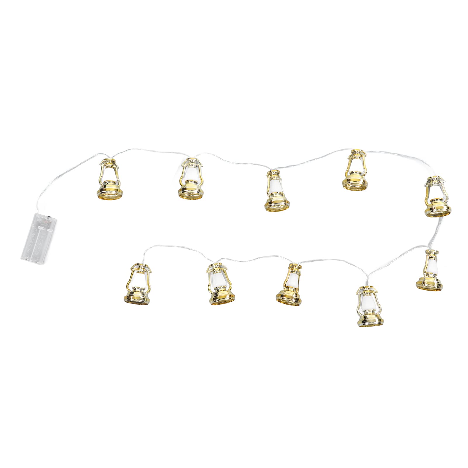 Pwshymi 10LED String Lights - Decorative Fairy Lights for Ramadan, Eid, Christmas, Home & Garden Party Decor - Perfect for Indoor & Outdoor Celebrations