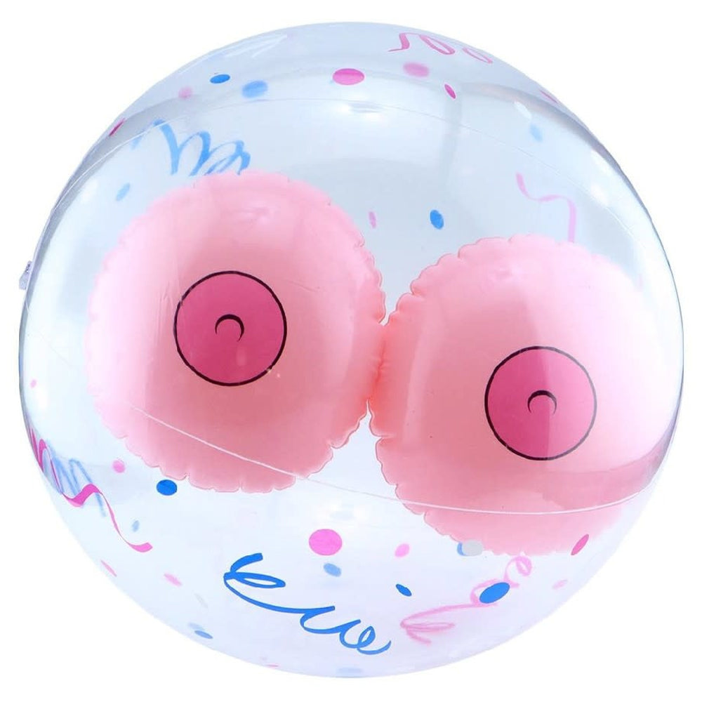 Boobie Beach Ball - Fun Inflatable Pool Party Toy for Adults & Bachelorette Parties - Perfect for Beach, Pool, and Summer Celebrations