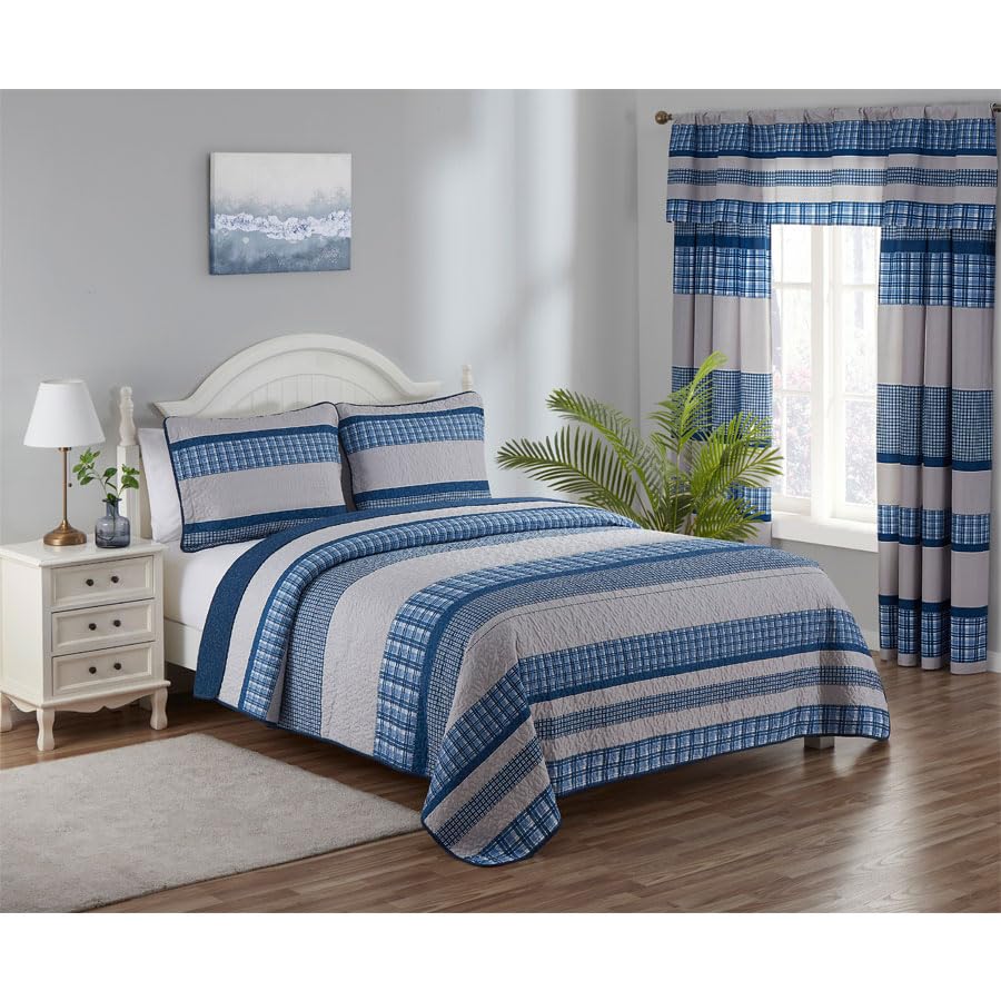 Plaid Blue