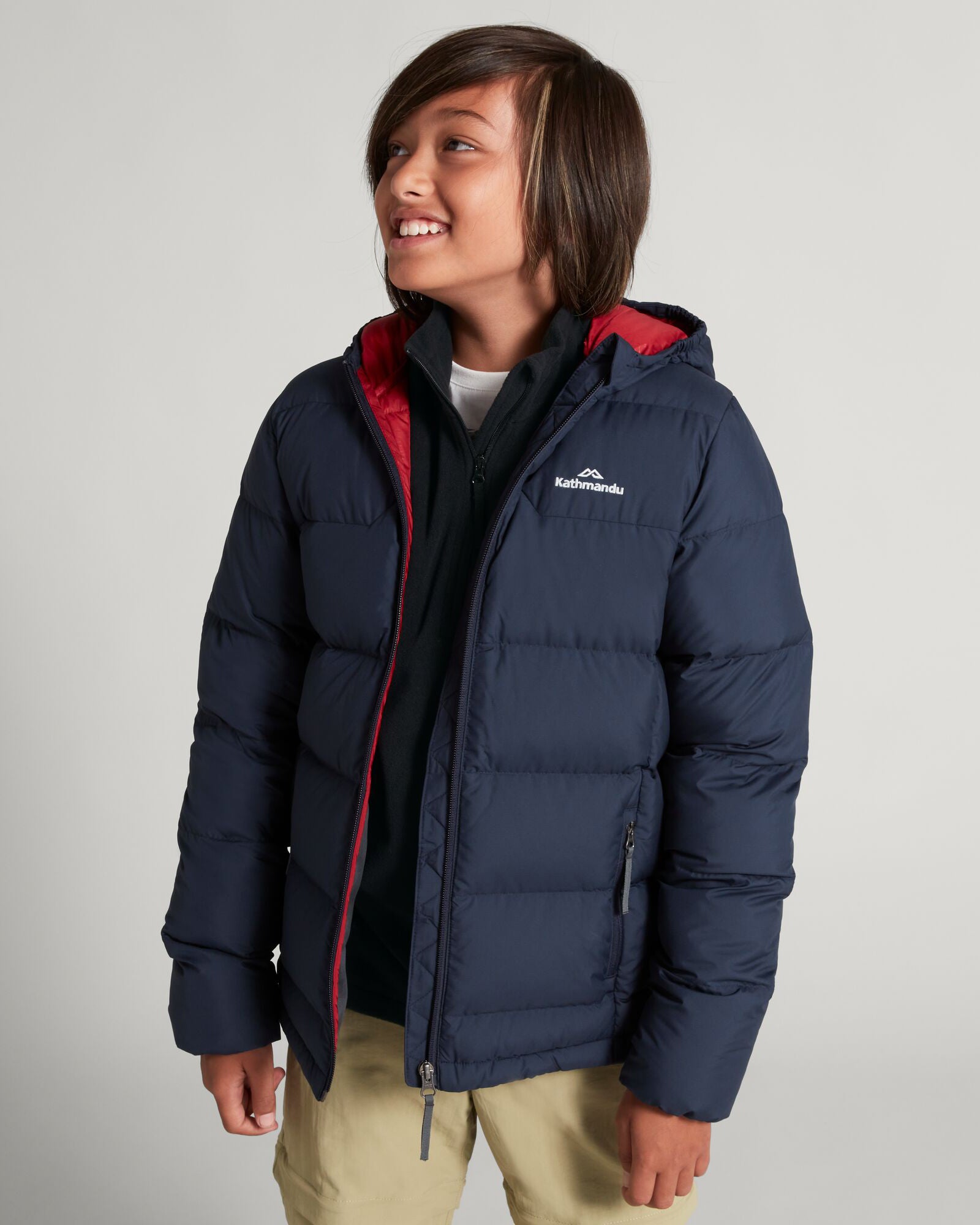Boys' Epiq Down Jacket - Waterproof Winter Coat for Kids | Warm Puffer Jacket in Midnight Navy | Perfect for Snow Play & Outdoor Adventures