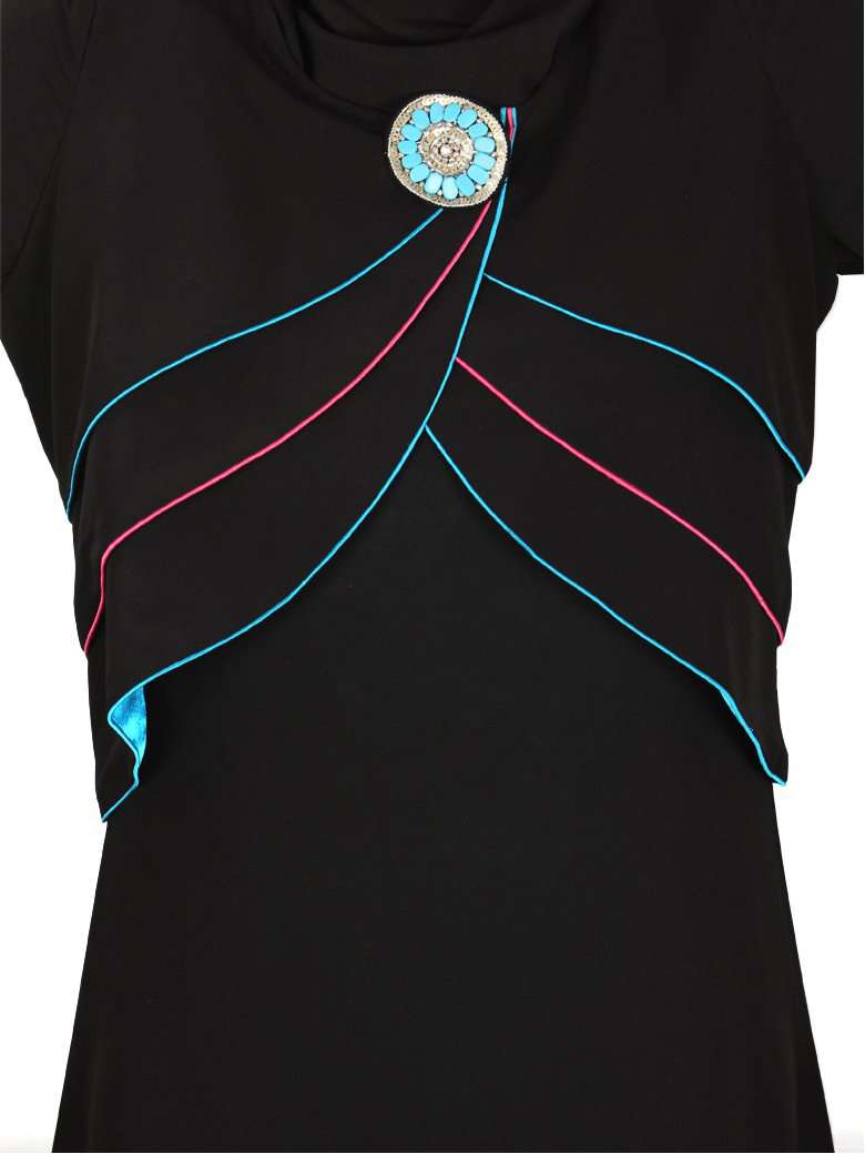Elegant Aneeqa Abaya for Women - Modest Islamic Prayer Dress - Perfect for Mosque, Eid, and Special Occasions