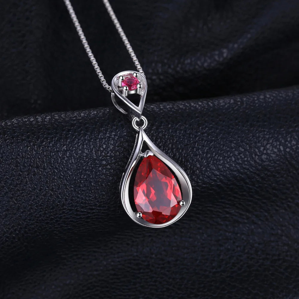 Flam Whisper Necklace - Elegant Sterling Silver Pendant for Women | Perfect Gift for Her | Valentine's Day, Anniversary & Special Occasions | Everyday Jewelry & Date Night Accessory