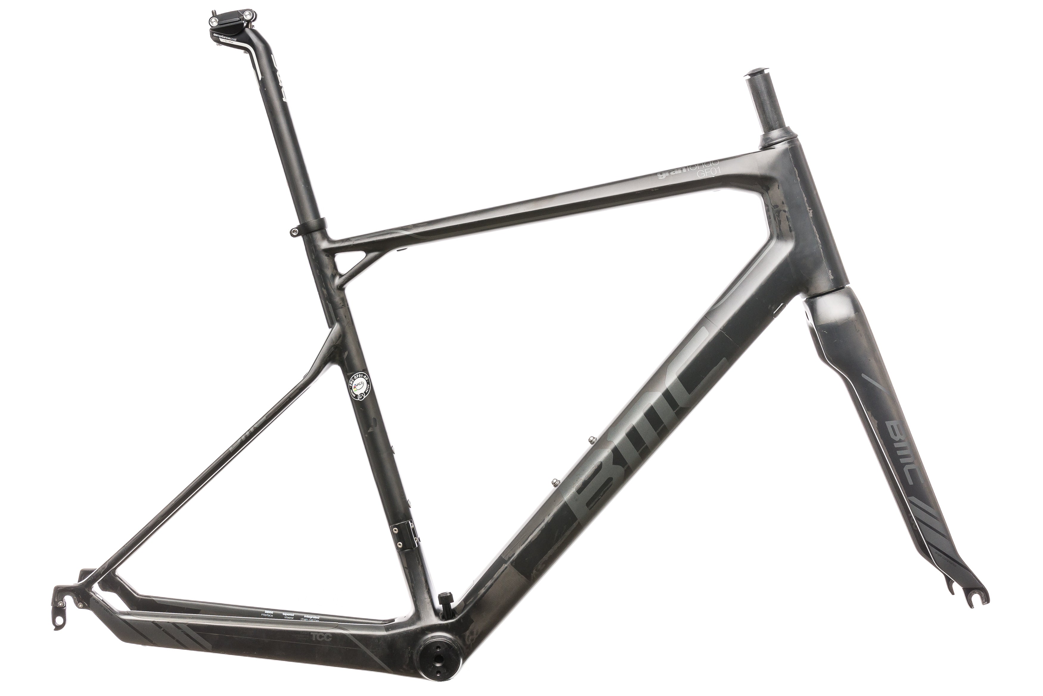 BMC GranFondo GFO1 56cm Carbon Road Bike Frameset - Lightweight & Durable for Competitive Cycling & Endurance Races | Perfect for Road Racing, Long-Distance Riding & Professional Training