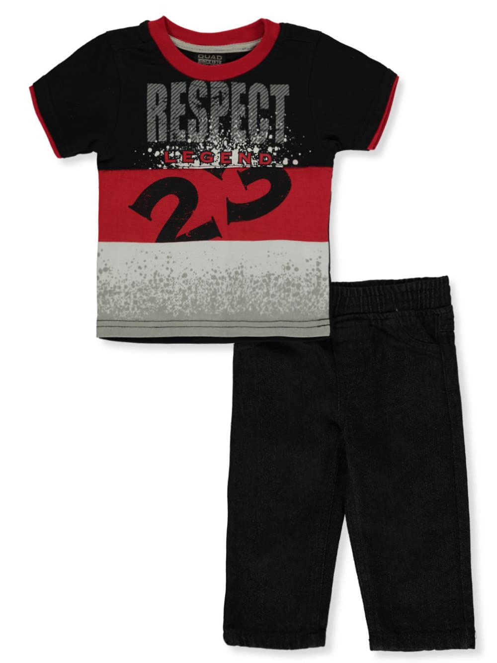 Quad Seven Boys' 2-Piece Shorts Set - Playtime & Summer Outfit