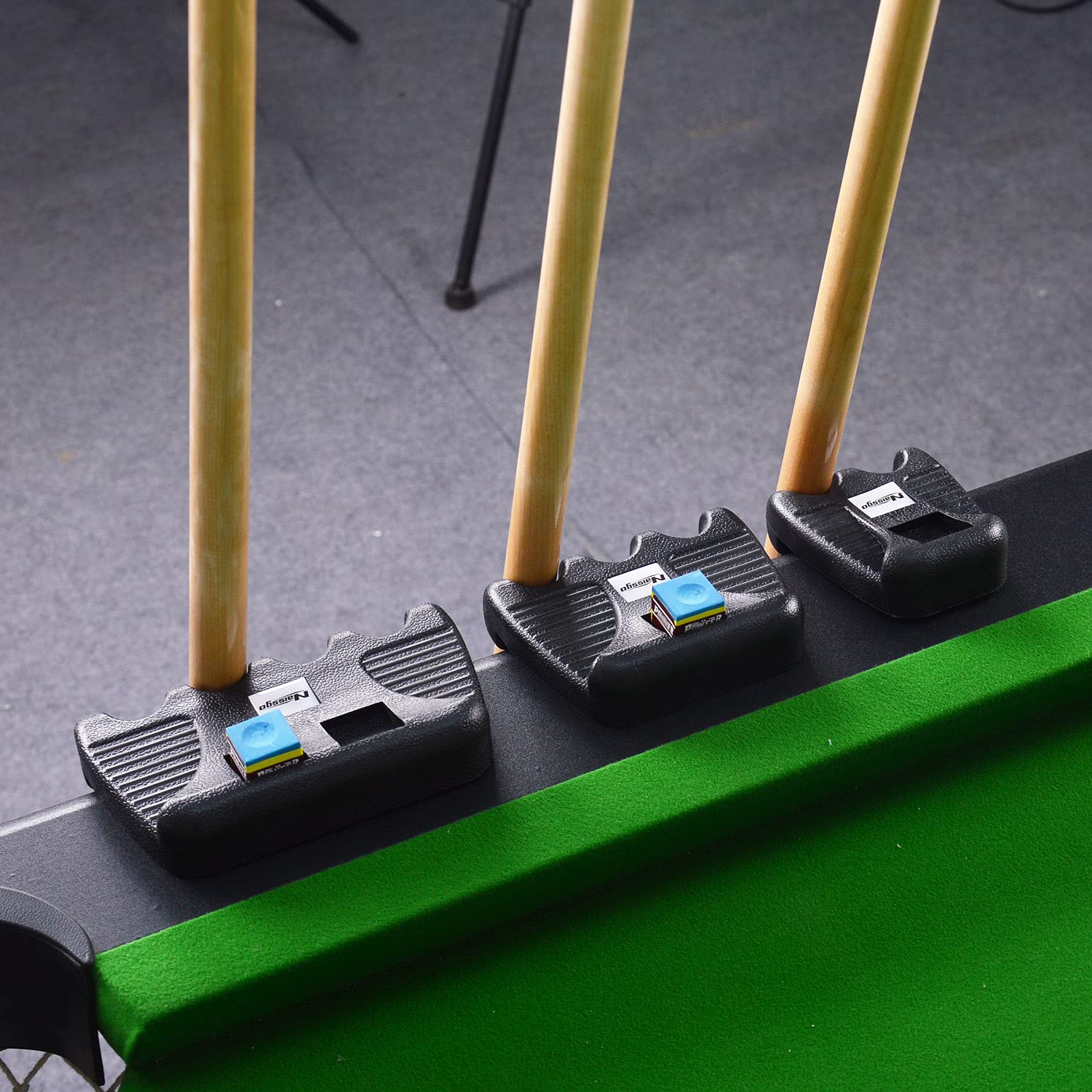 Premium Pool Cue Holder - Durable Cue Stick Rest for Billiards Accessories | Perfect for Home Game Rooms, Bars & Pool Halls
