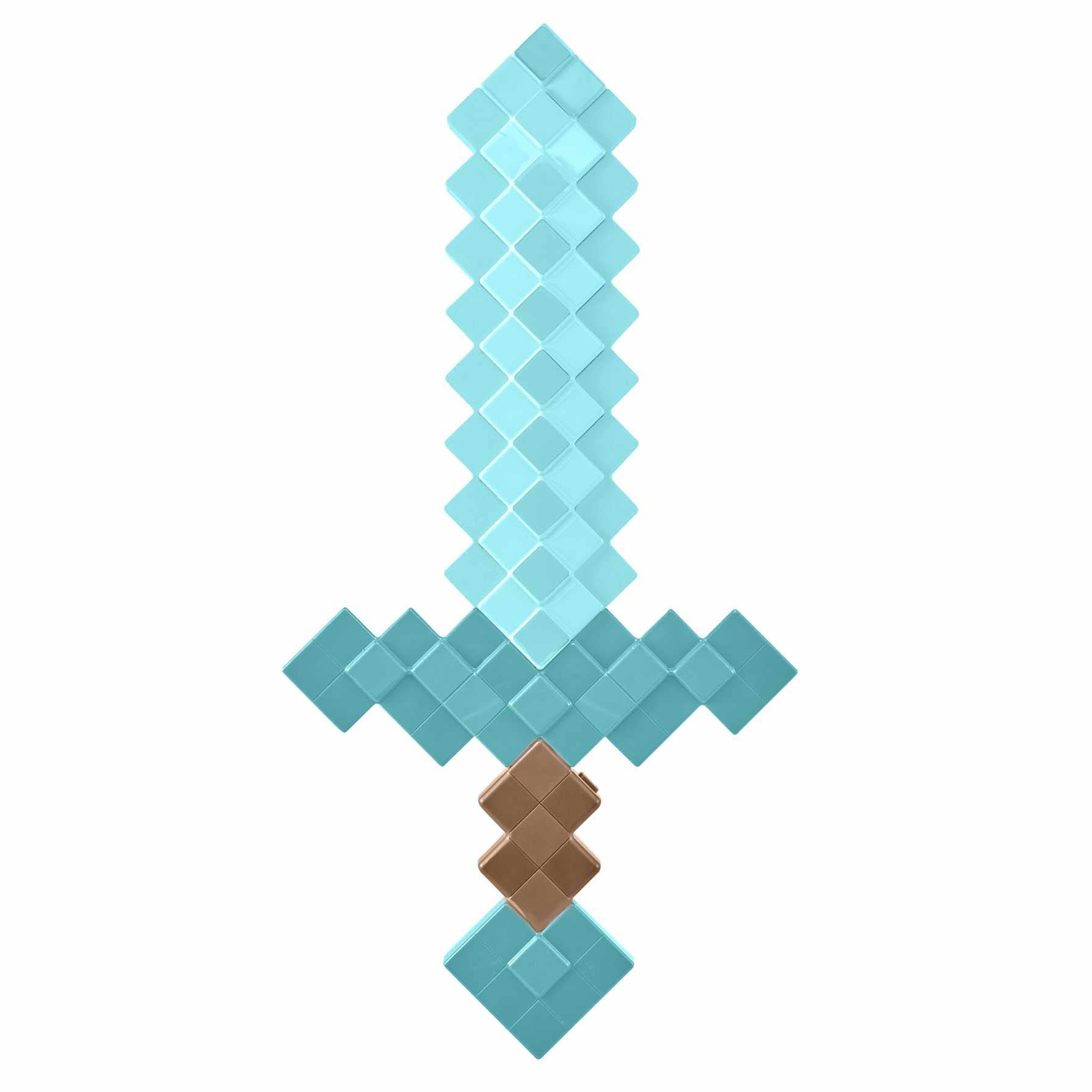 Mattel Minecraft Role-Play Accessory Set - Child-Sized Sword & Pickaxe - Collectible Toy Gift for Kids 6+ - Perfect for Cosplay, Birthday Parties & Minecraft-Themed Adventures