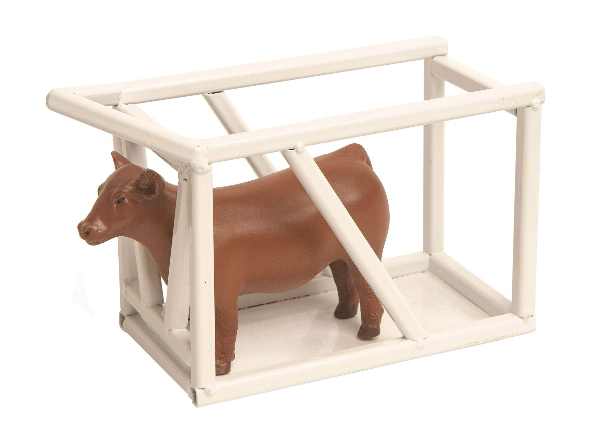 Little Buster Toys Show Steer - Brown Realistic Farm Animal Toy for Kids | Perfect for Pretend Play, Farm Themed Parties & Educational Learning