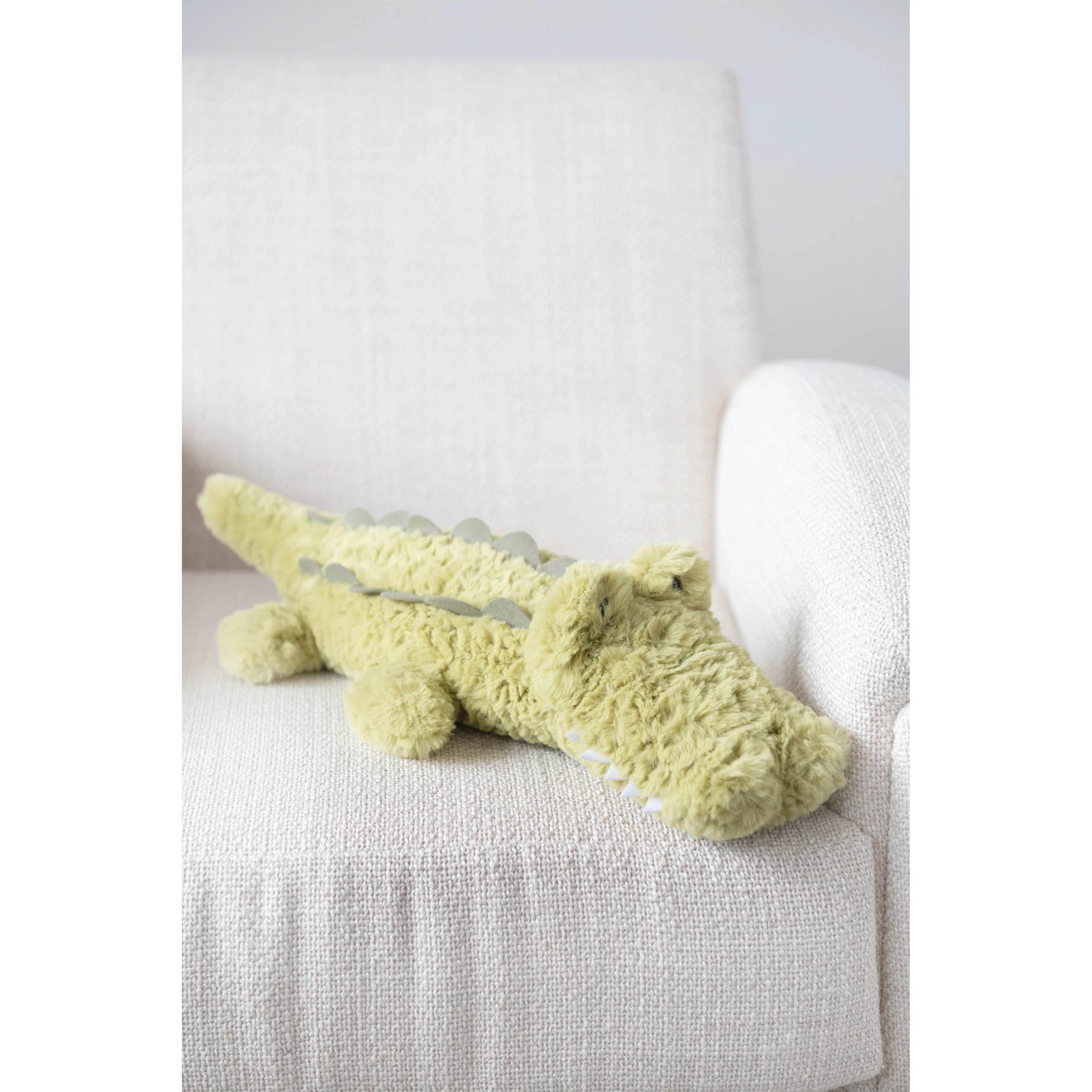 Premium Soft Green Plush Alligator Stuffed Animal - Cute & Huggable Toy for Kids, Perfect Gift for Birthdays & Christmas | Great for Nursery Decor, Playtime & Cuddling