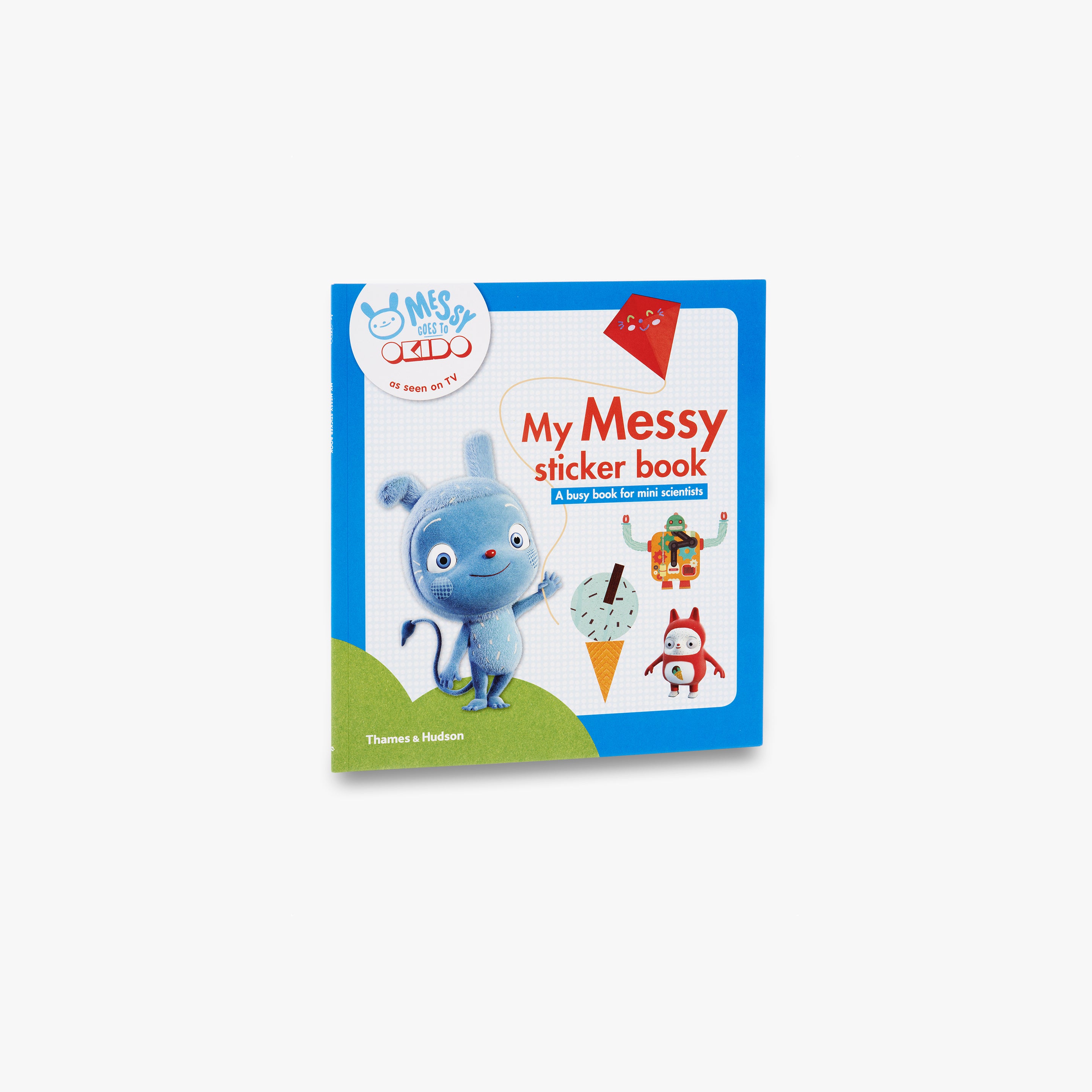My Messy Sticker Book for Kids - Fun & Creative Activity Stickers for Scrapbooking, DIY Crafts, and School Projects