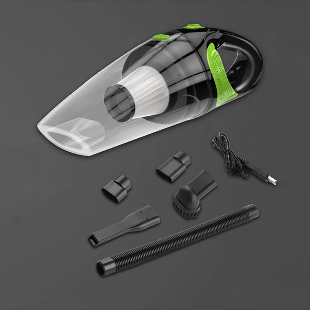 Portable & Lightweight Cordless Handheld Vacuum Cleaner - Rechargeable Wet Dry Vacuum for Home, Pet Hair, Car, and Small Spaces - Silver Black - Ideal for Quick Cleanups, Spills, and Pet Messes