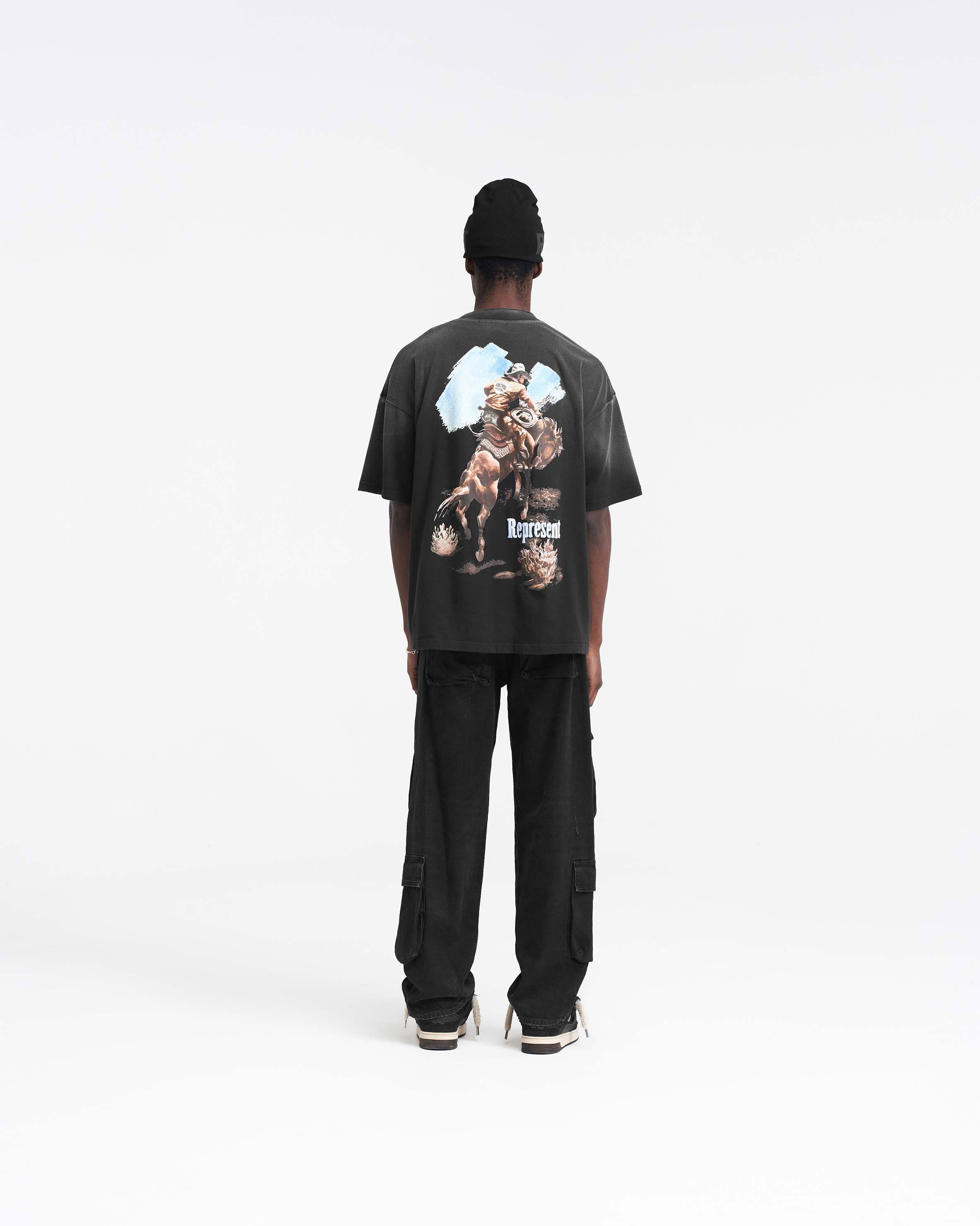 Vintage Wild Ride Graphic T-Shirt for Men - Distressed & Aged Look - Perfect for Casual Wear, Biker Events, and Rock Concerts
