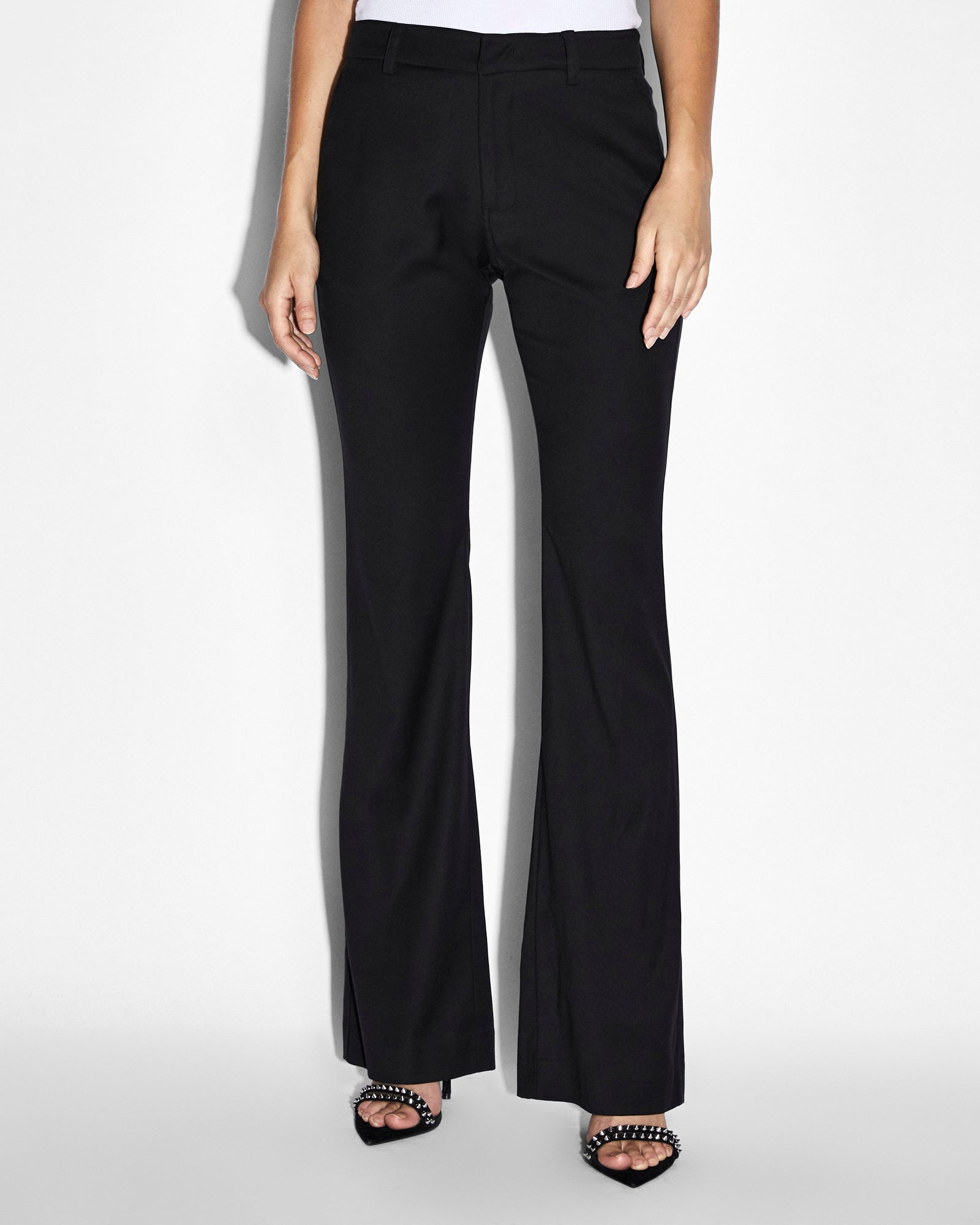 Zodiac Black Pants for Women - Stylish High Waisted Trousers for Office, Party & Everyday Wear