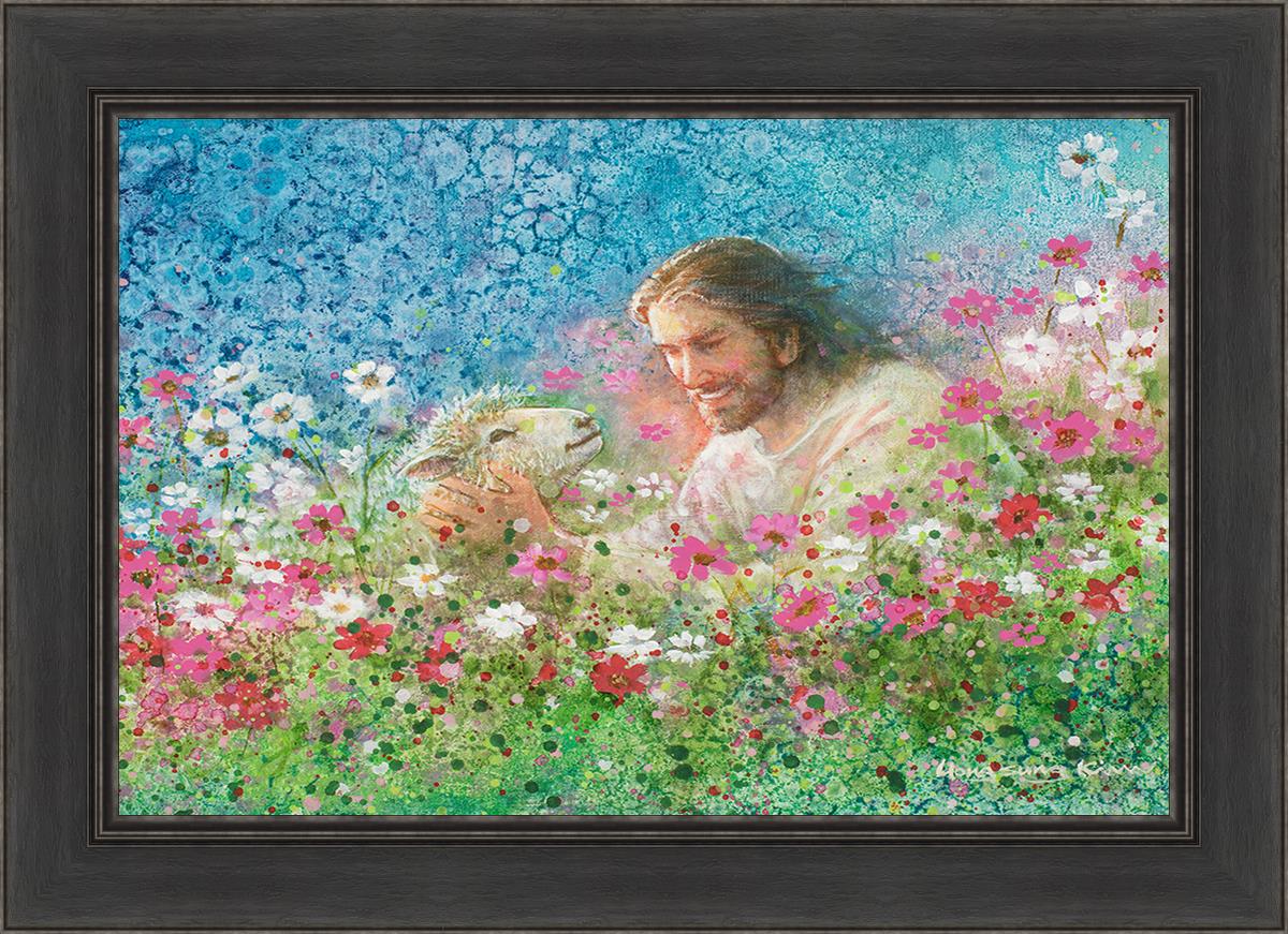 I Will Never Forsake Thee - Inspirational Christian Wall Art Decor for Home & Office - Perfect for Living Room, Bedroom, or Gift Giving