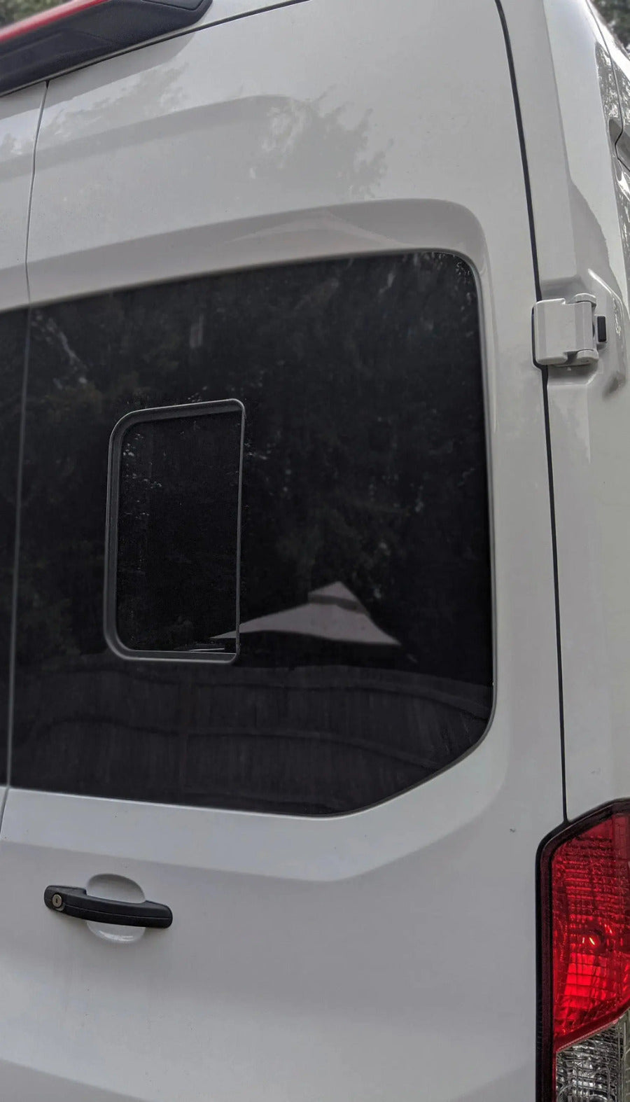 2015+ Ford Transit Van Slider Window - Medium/High Roof Passenger Side Rear Cargo Door (DTT18018 INT) | Replacement Part for Cargo Vans & Work Trucks | Perfect for Delivery Services, Camping & Mobile Workshops