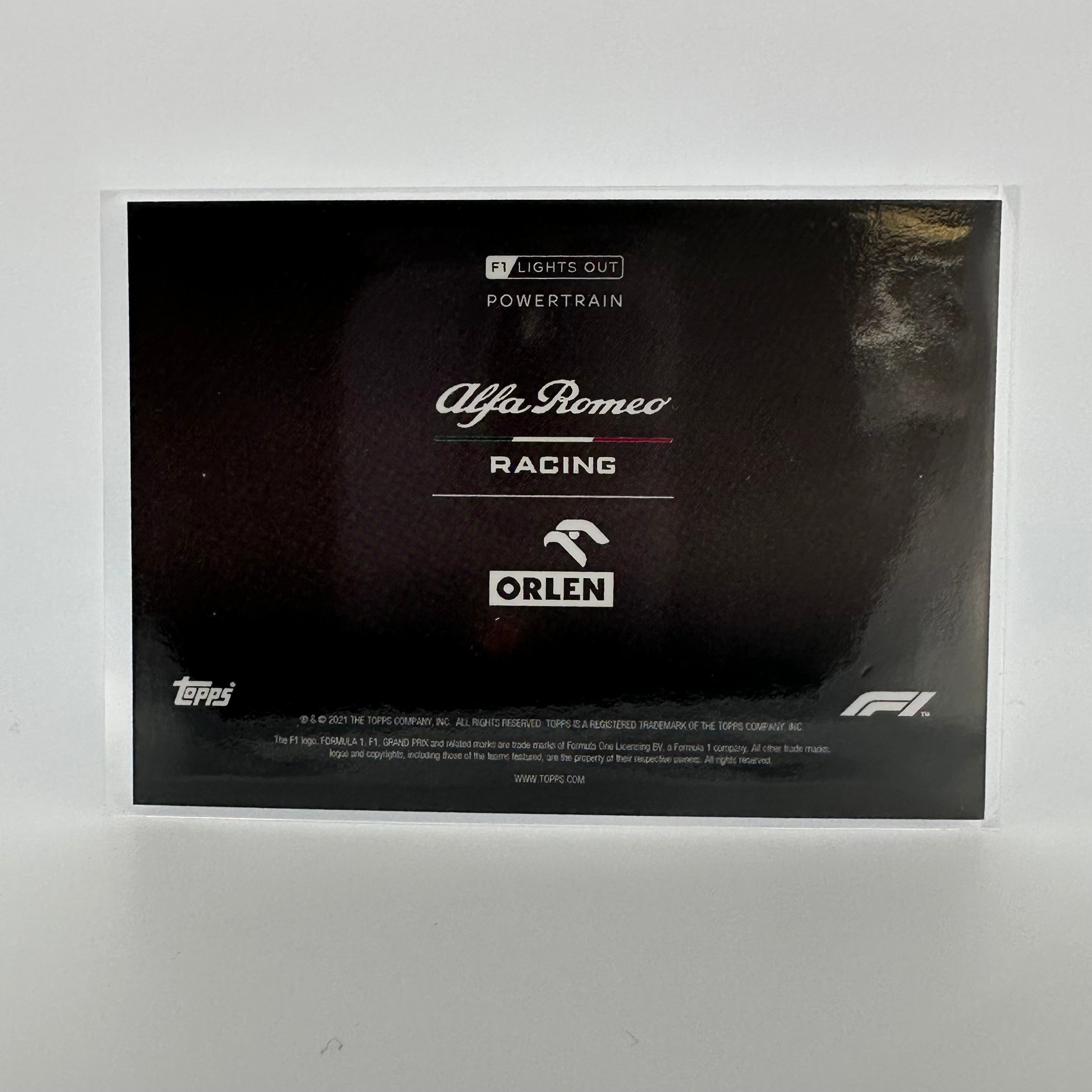 Alfa Romeo Racing Orlen Powertrain Aqua Parallel - High-Performance Racing Engine for Alfa Romeo F1 Cars | Ideal for Racing Enthusiasts and Collectors