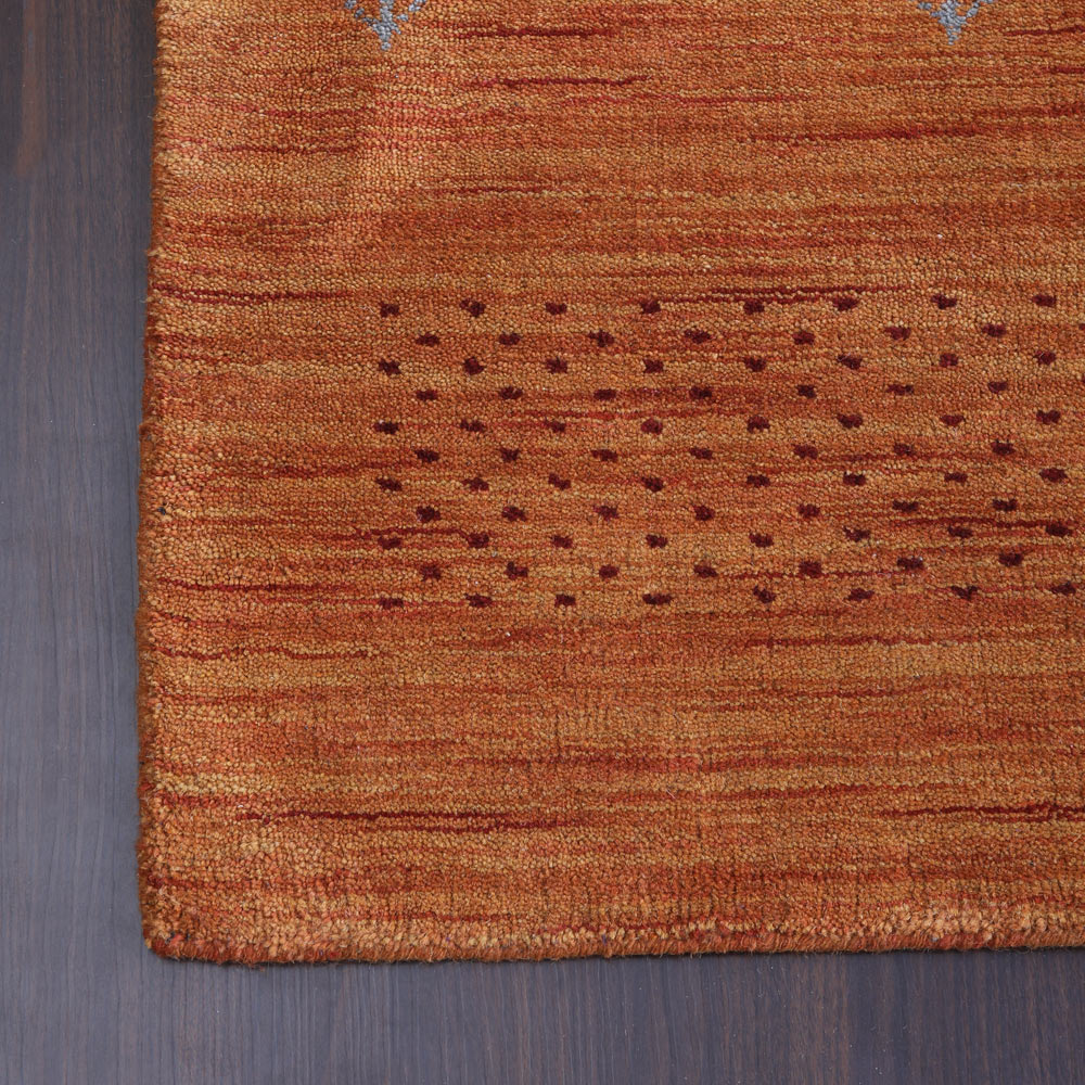 Handmade Premium Wool Rug - Traditional Hand-Knotted Design for Living Room, Bedroom & Dining Area | Soft & Durable Floor Decor | Colombo Collection