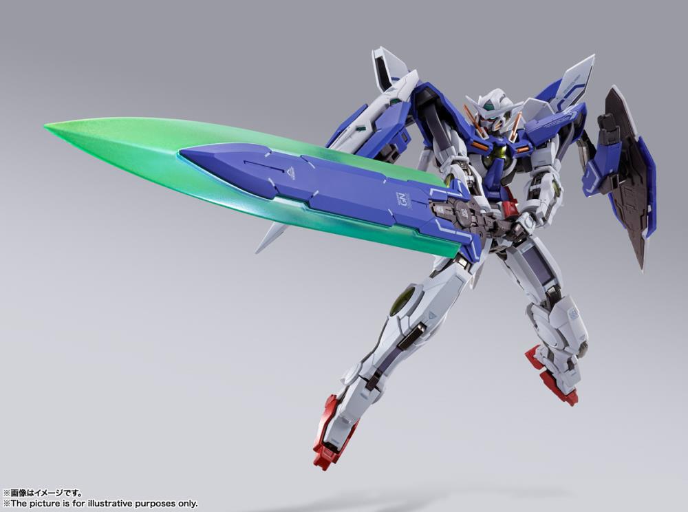 Bandai Metal Build Gundam 00 Gundam Exia Devise Action Figure - Premium Collectible Model Kit for Anime Fans | Perfect for Display, Gundam Collections & Anime Decor
