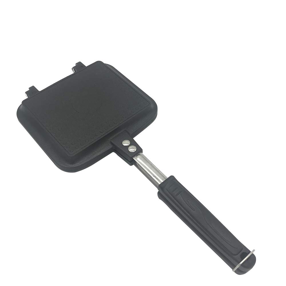 **Sunsbell Double-Sided Non-Stick Frying Pan - Perfect for Omelets, Frittatas, French Toast & BBQ - Ideal for Home Cooking, Breakfast & Outdoor Grilling**    *(Use Cases: Great for making breakfast, grilling sandwiches, cooking pancakes, or outdoor BBQ parties.)*