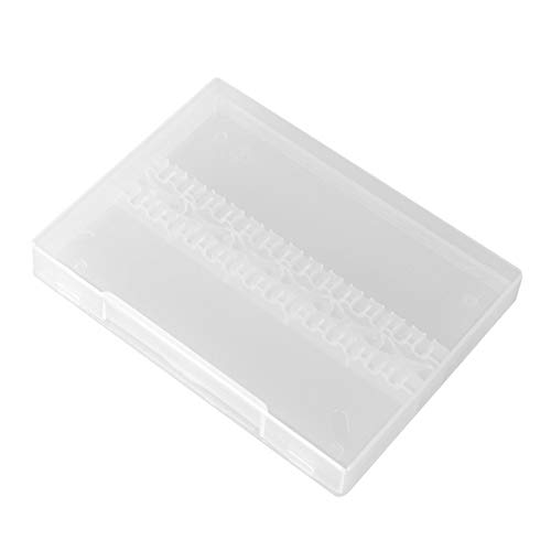 14 Holes Professional Nail Drill Bit Holder Box - Anti-Hair Loss Storage Case for Nail Art Accessories & Polishing Grinding Bits | Perfect for Salon Display & At-Home Manicure Organization