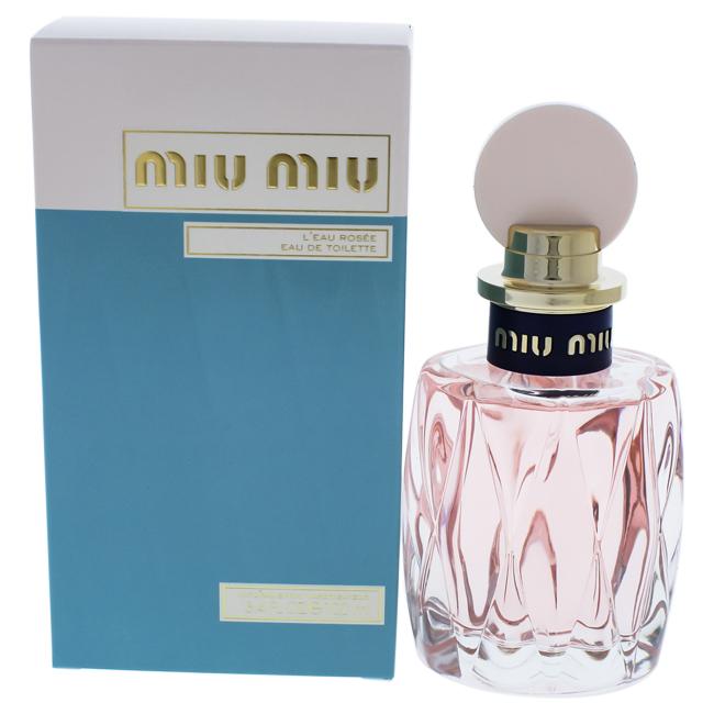 Miu Leau Rosee Perfume for Women - Floral Rose Scent Eau de Parfum - Romantic Date Night & Everyday Wear Fragrance