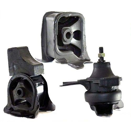 1998-2002 Honda Accord 2.3L Manual Transmission Engine Motor Mount Set (3 PCS: A6572, A6583, A6574 - K0306) - Durable Replacement for Smooth Ride & Reduced Vibration - Perfect for DIY Car Repair & Performance Upgrade