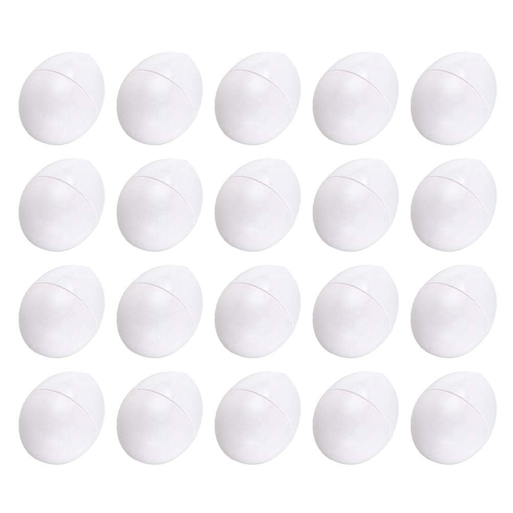 Amosfun 18pcs Fake Eggs Toy Set - Educational & Fun Plastic Easter Eggs for Toddlers, Kids - Perfect for Easter Egg Hunts, Sensory Play & Learning Activities