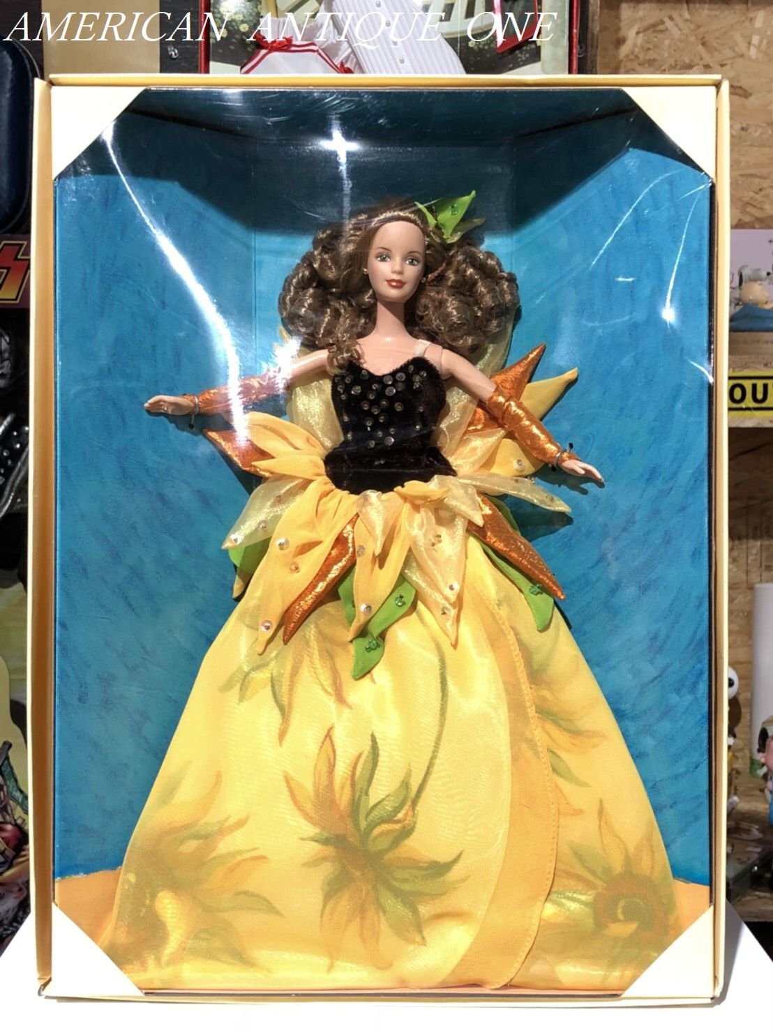 1998 Sunflower Barbie Doll - Second in Series Collectible Toy for Display & Gifts | Vintage Barbie Collection, Perfect for Collectors & Decor
