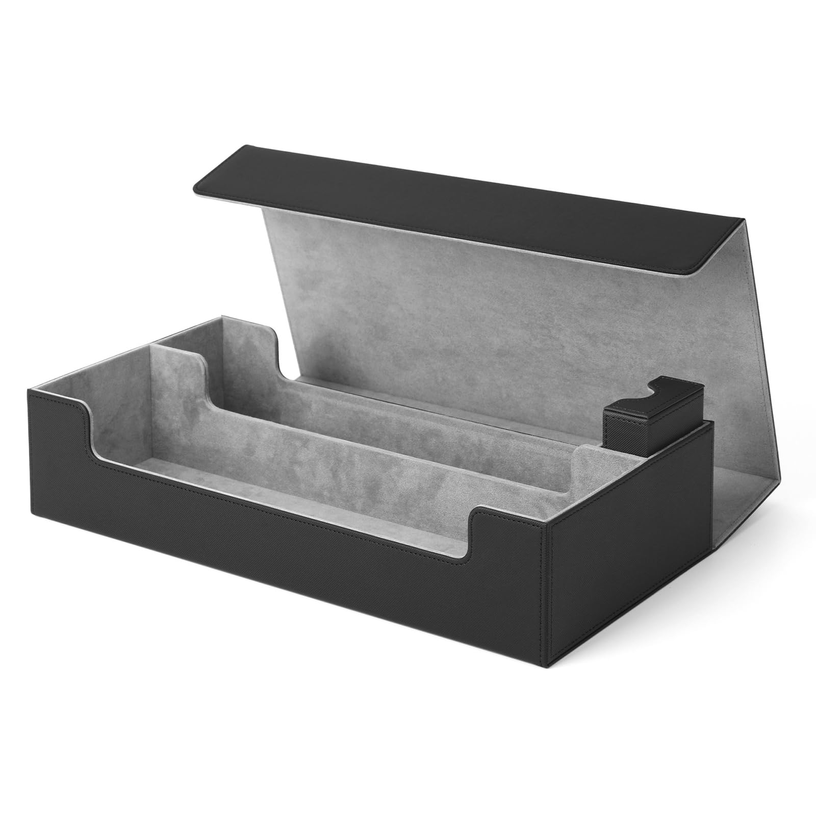 EAJORN PU Leather Playing Cards Storage Box - Trading Card Carrying Case for Deck Games, Collectible Card Protector (Perfect for MTG, Yugioh, Poker & Board Game Nights)